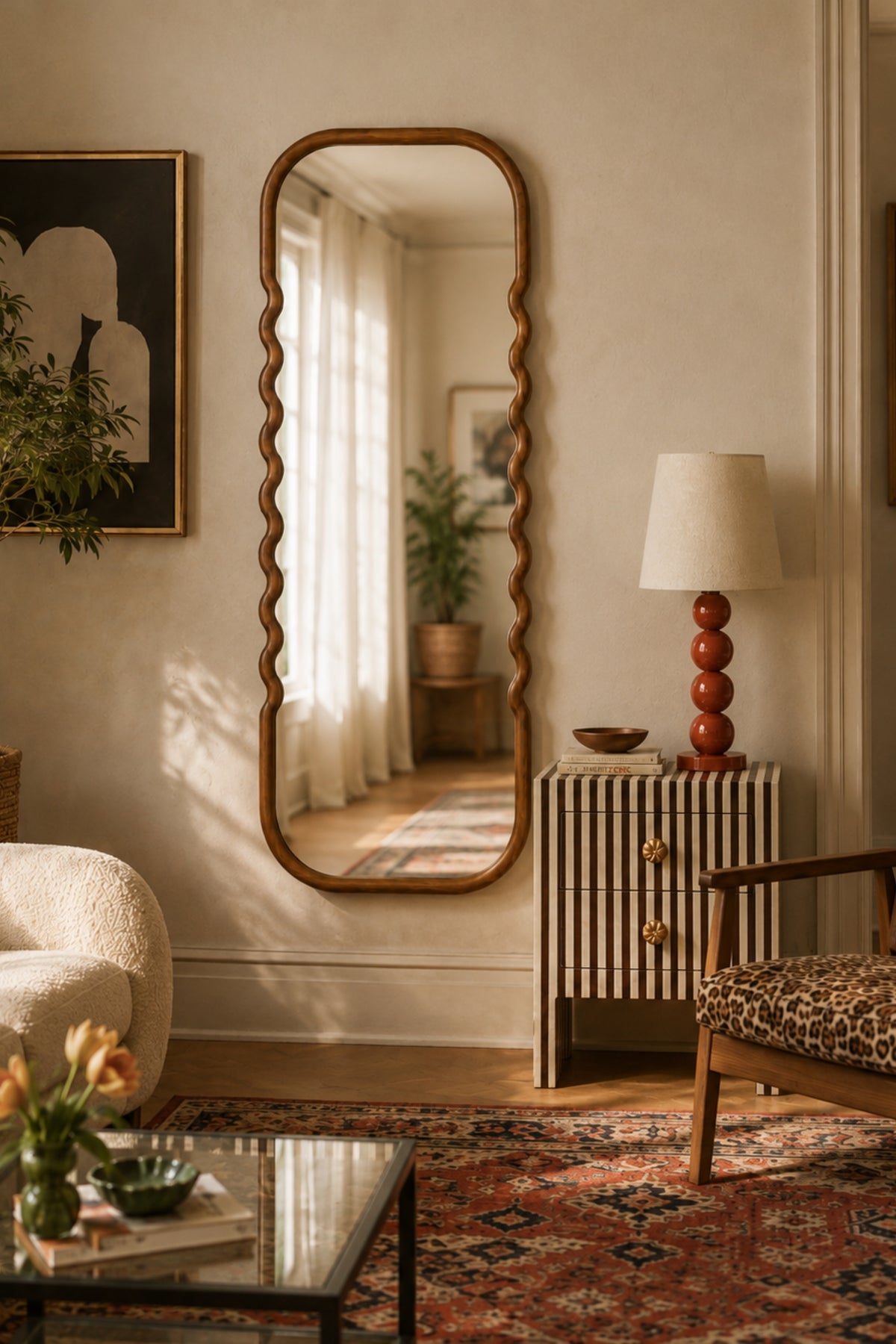 Serpentine Line Mirror