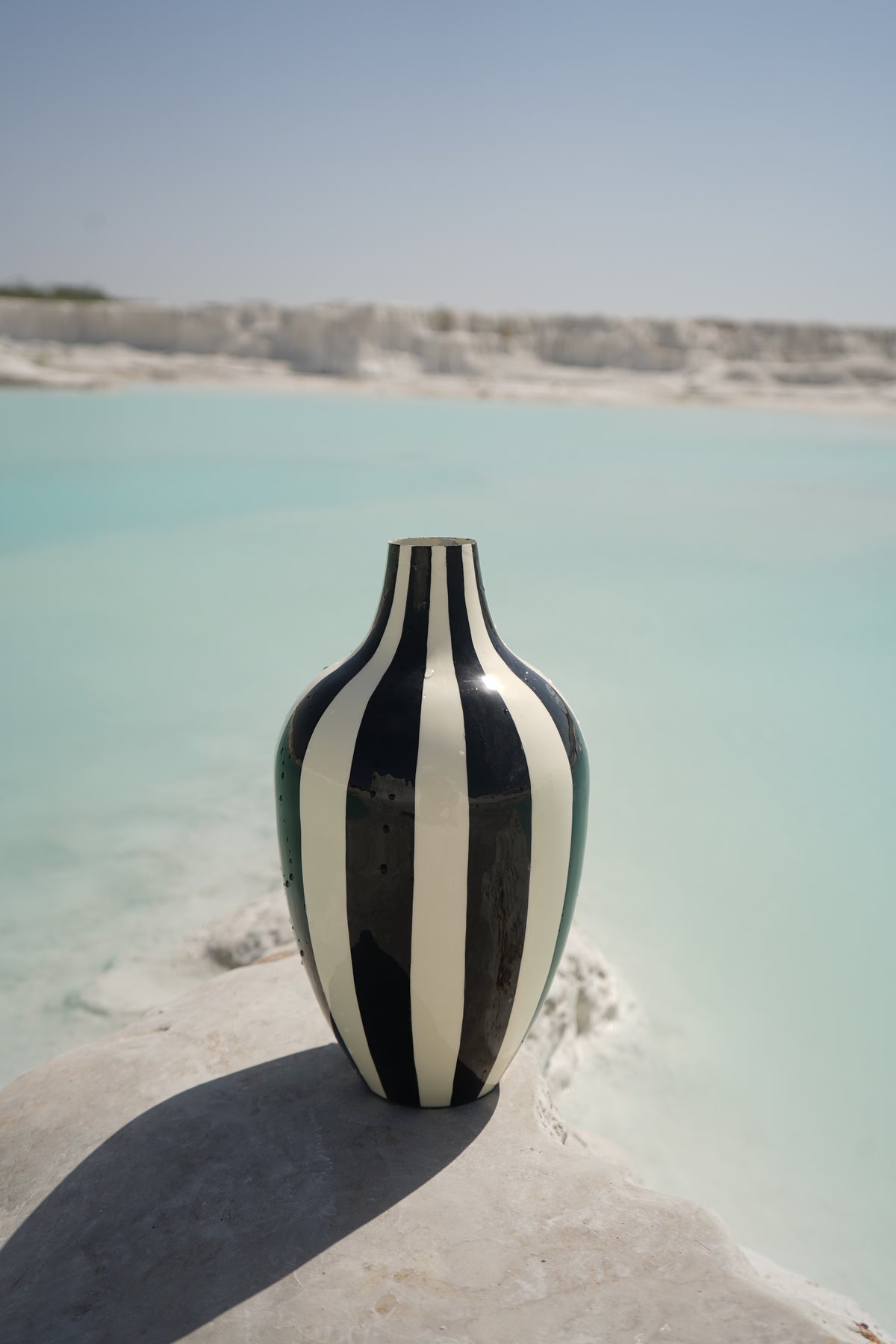 Column Stripe Vase