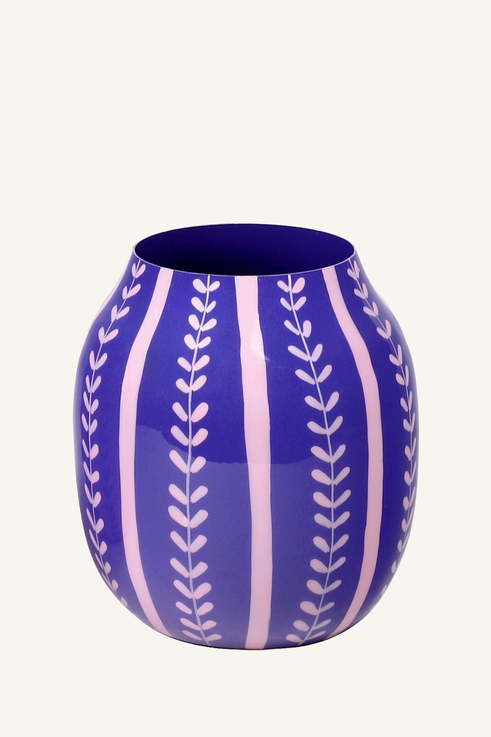 Lunar Laurel Globe Vase