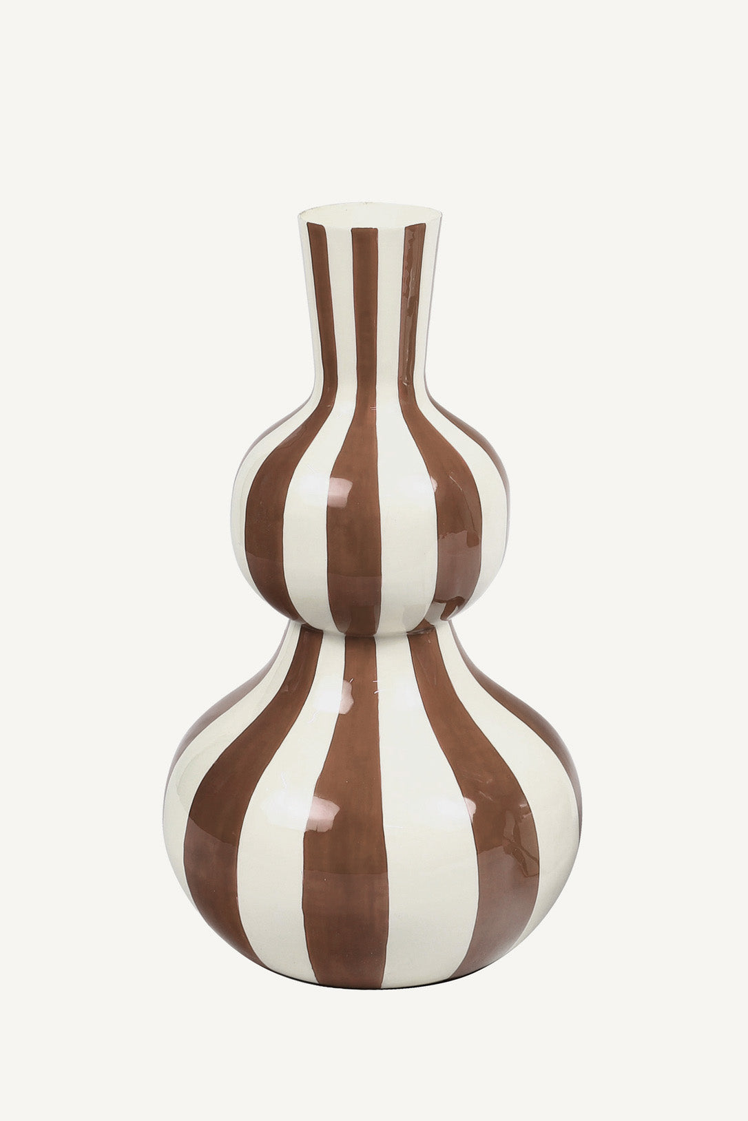 Crimson Cascade Form Vase