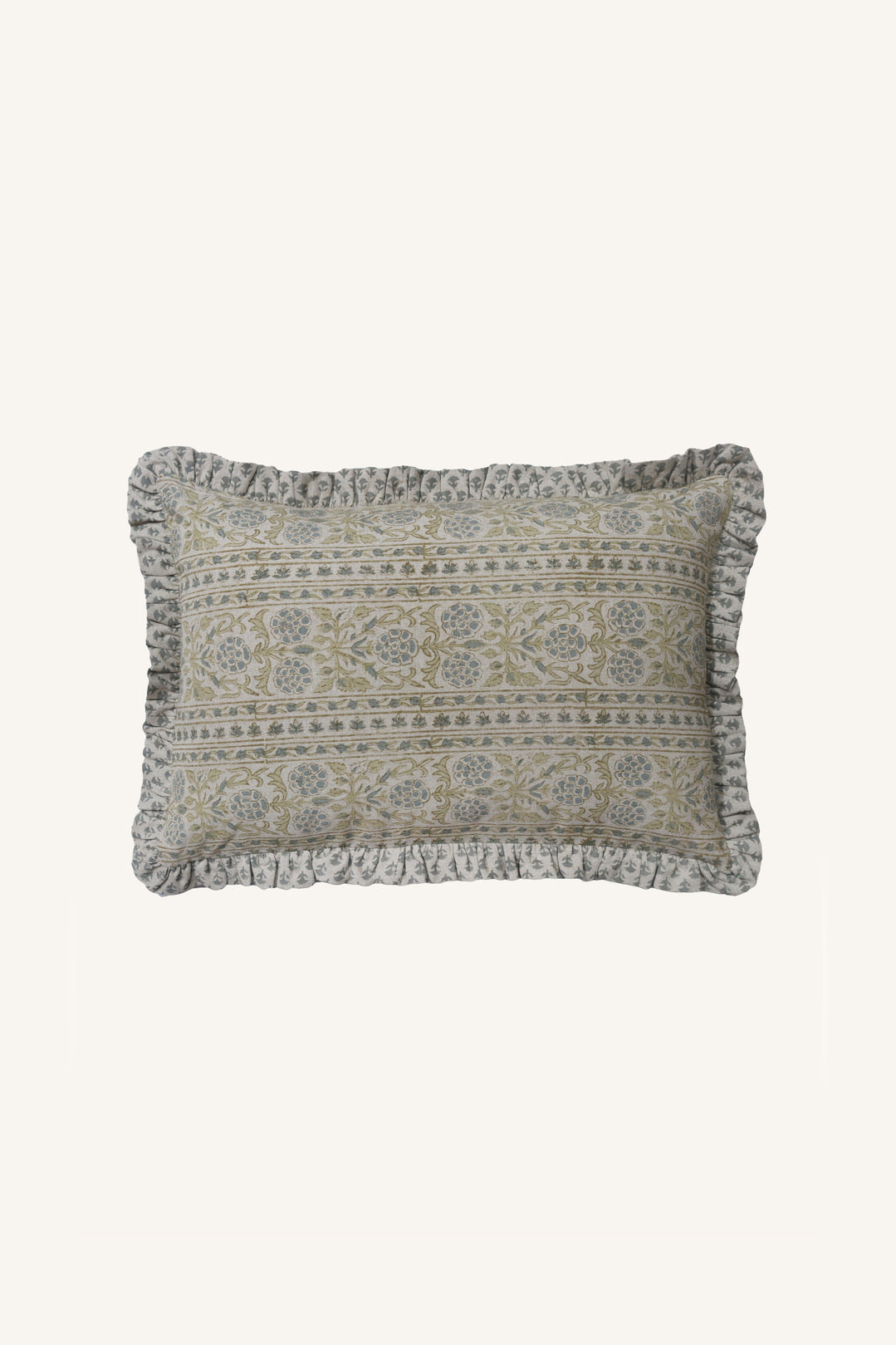 Moonharvest Block Pillow