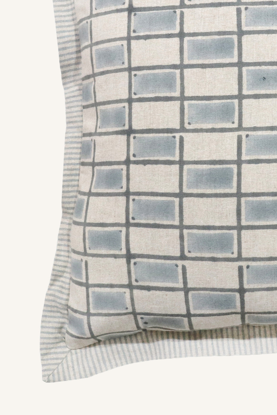 Coastal Windowpane Pillow