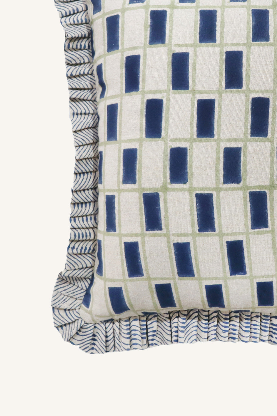 Tidecottage Plaid Pillow