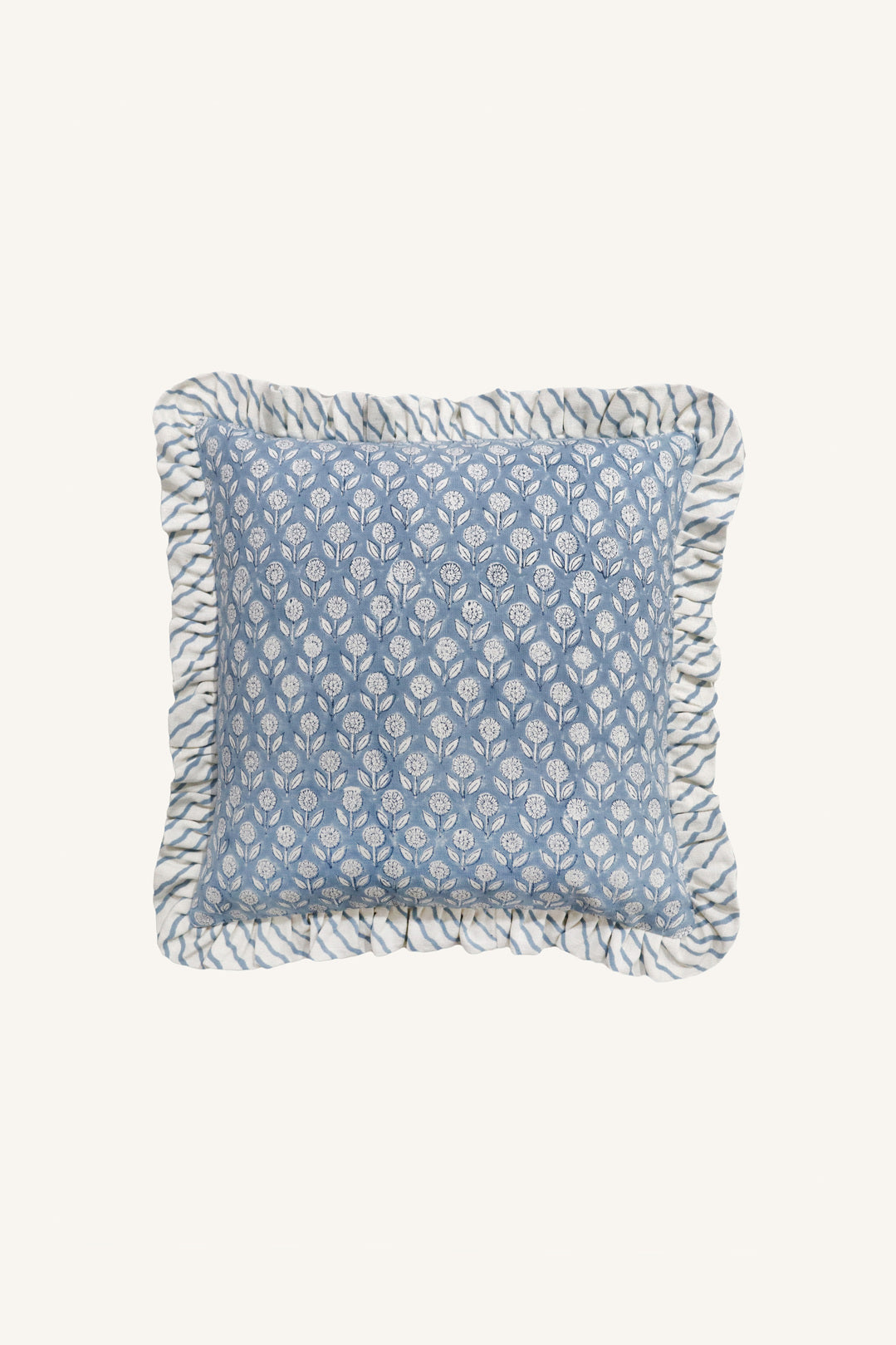 Frostpetal Lace Pillow