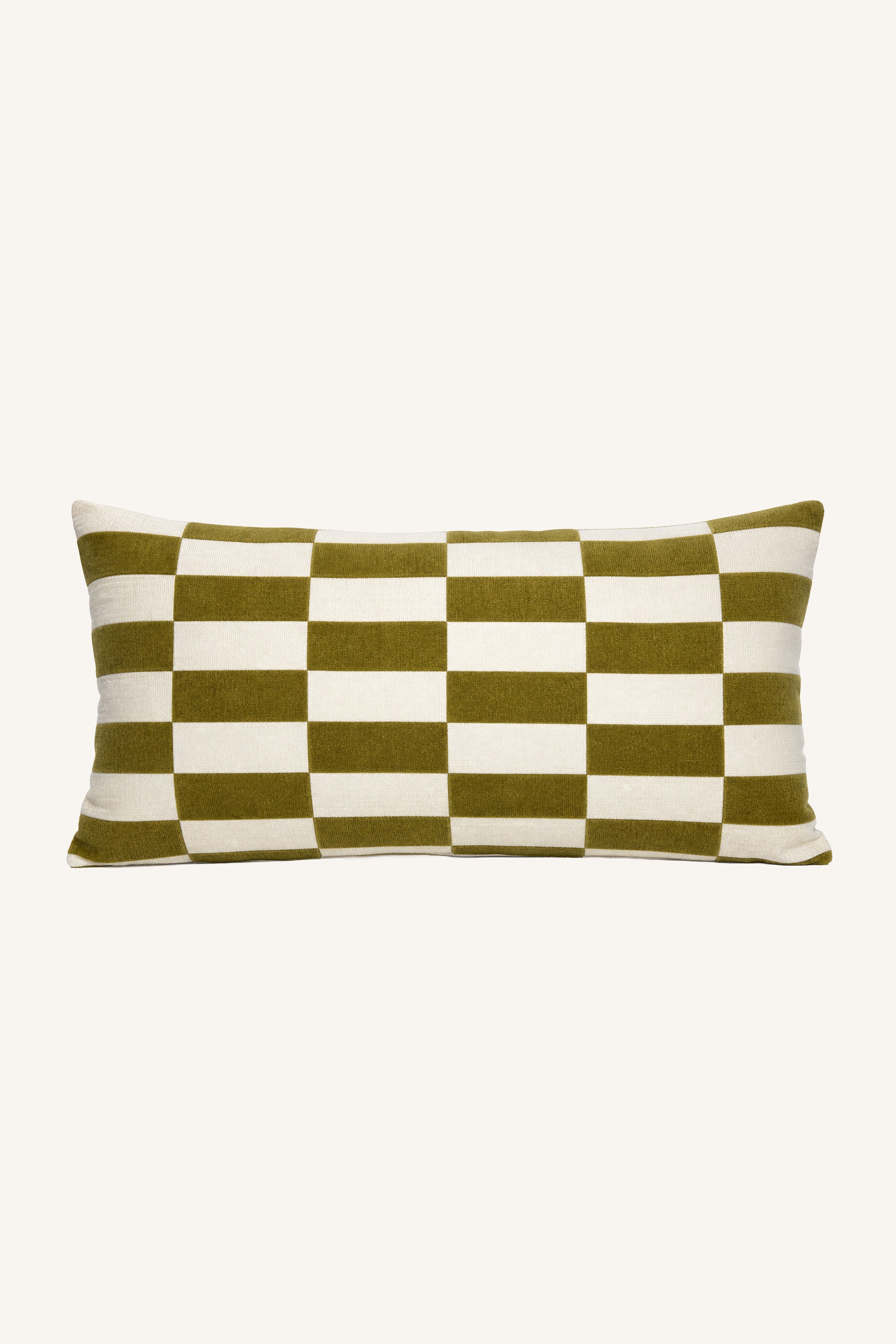 Olive Grid Lumbar