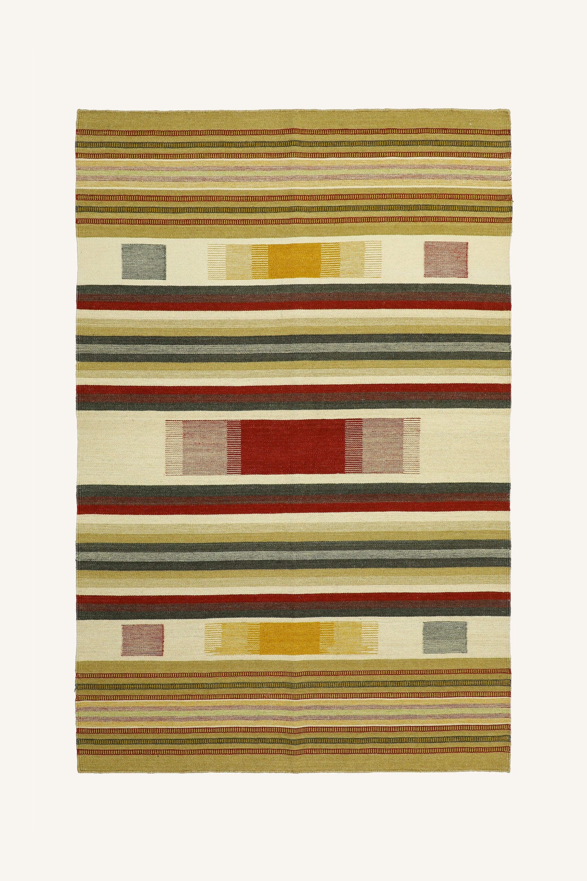 Harvest Stripe Warmth Rug