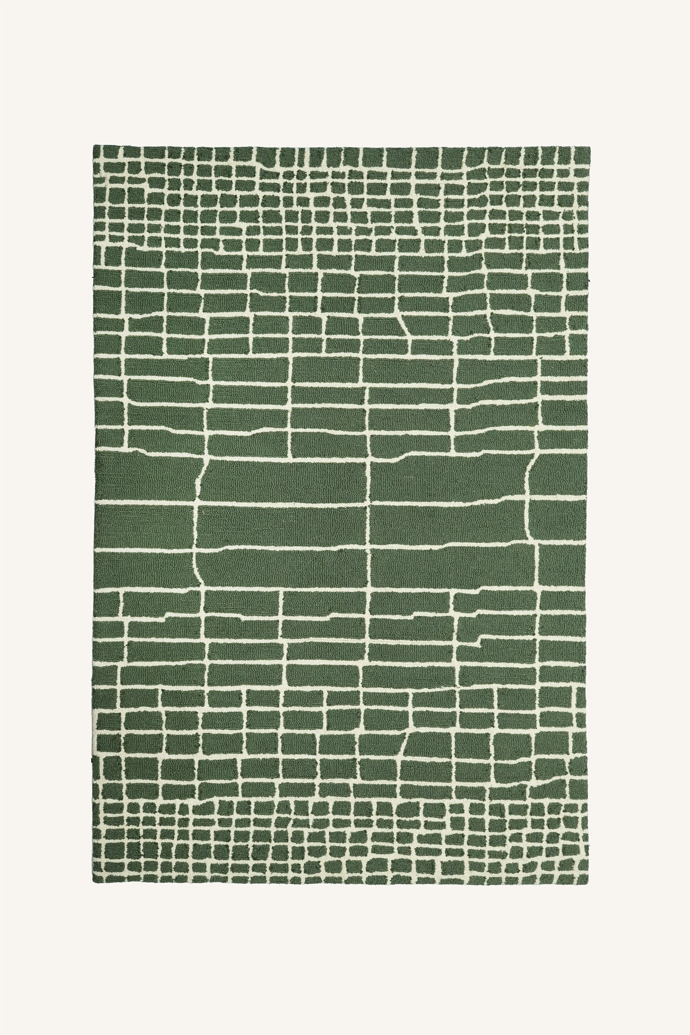 Sage Grid Meadow Rug