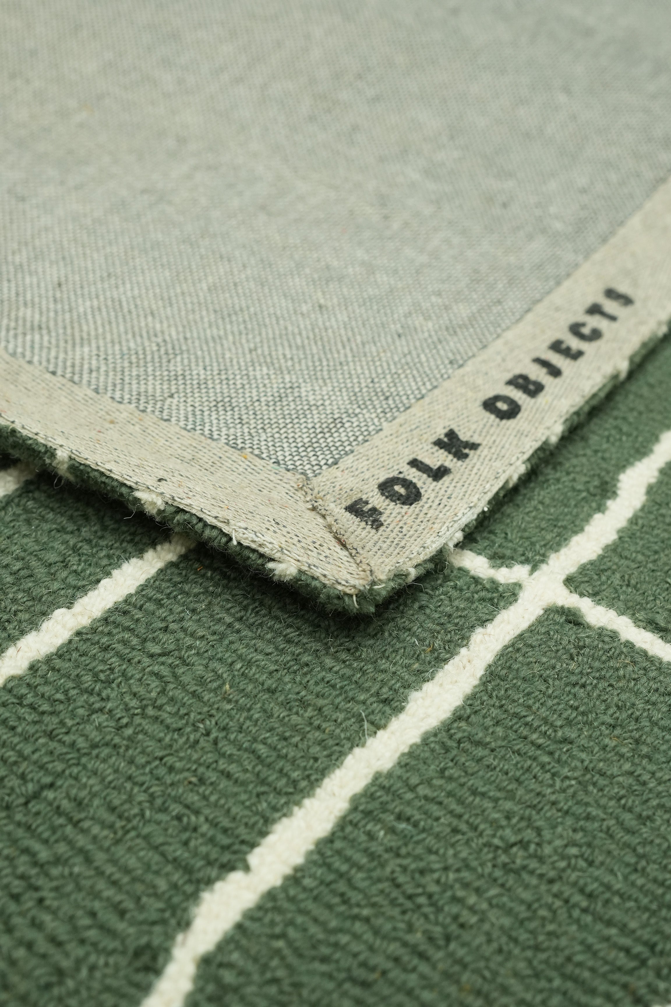 Sage Grid Meadow Rug
