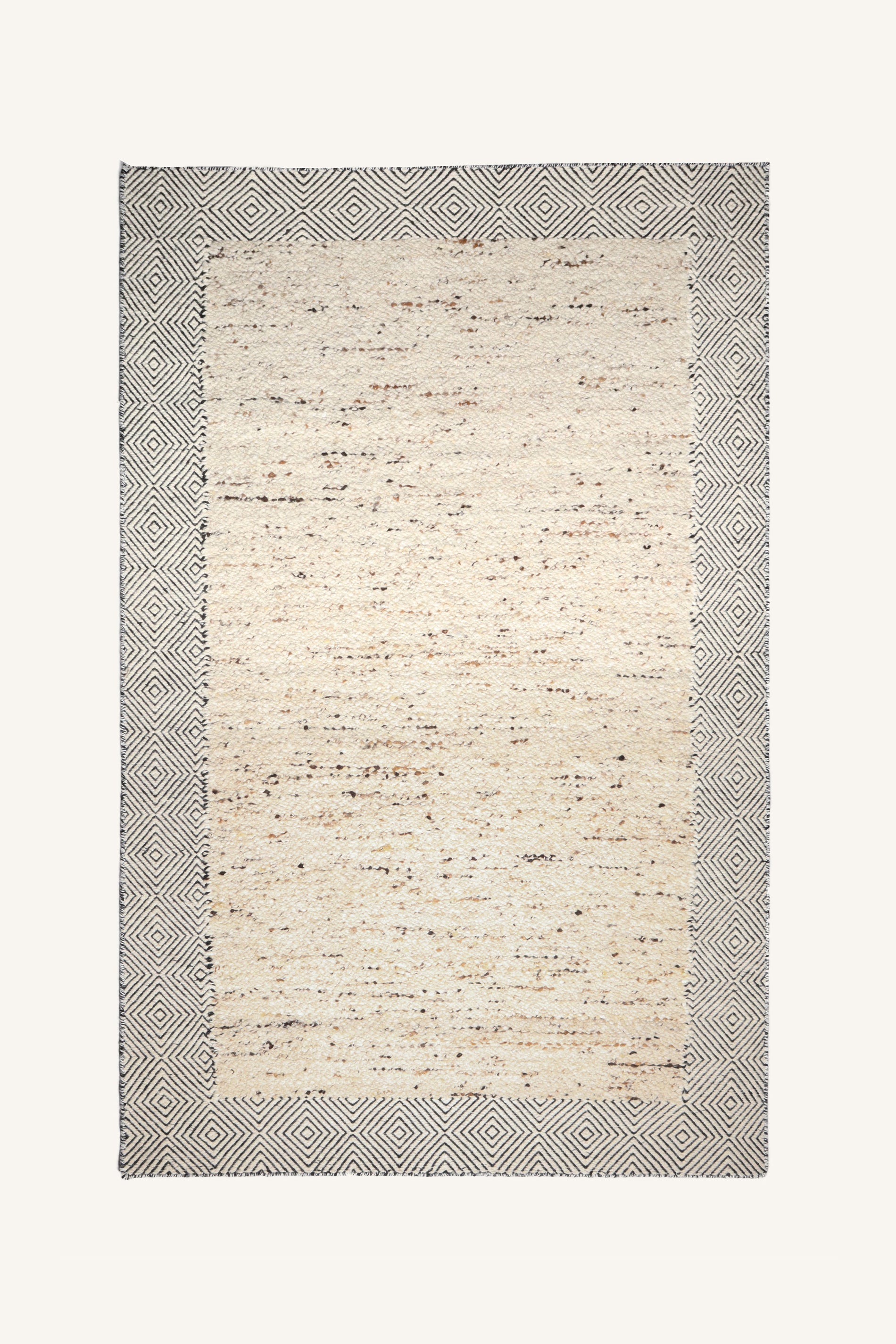Soft Horizon Border Rug