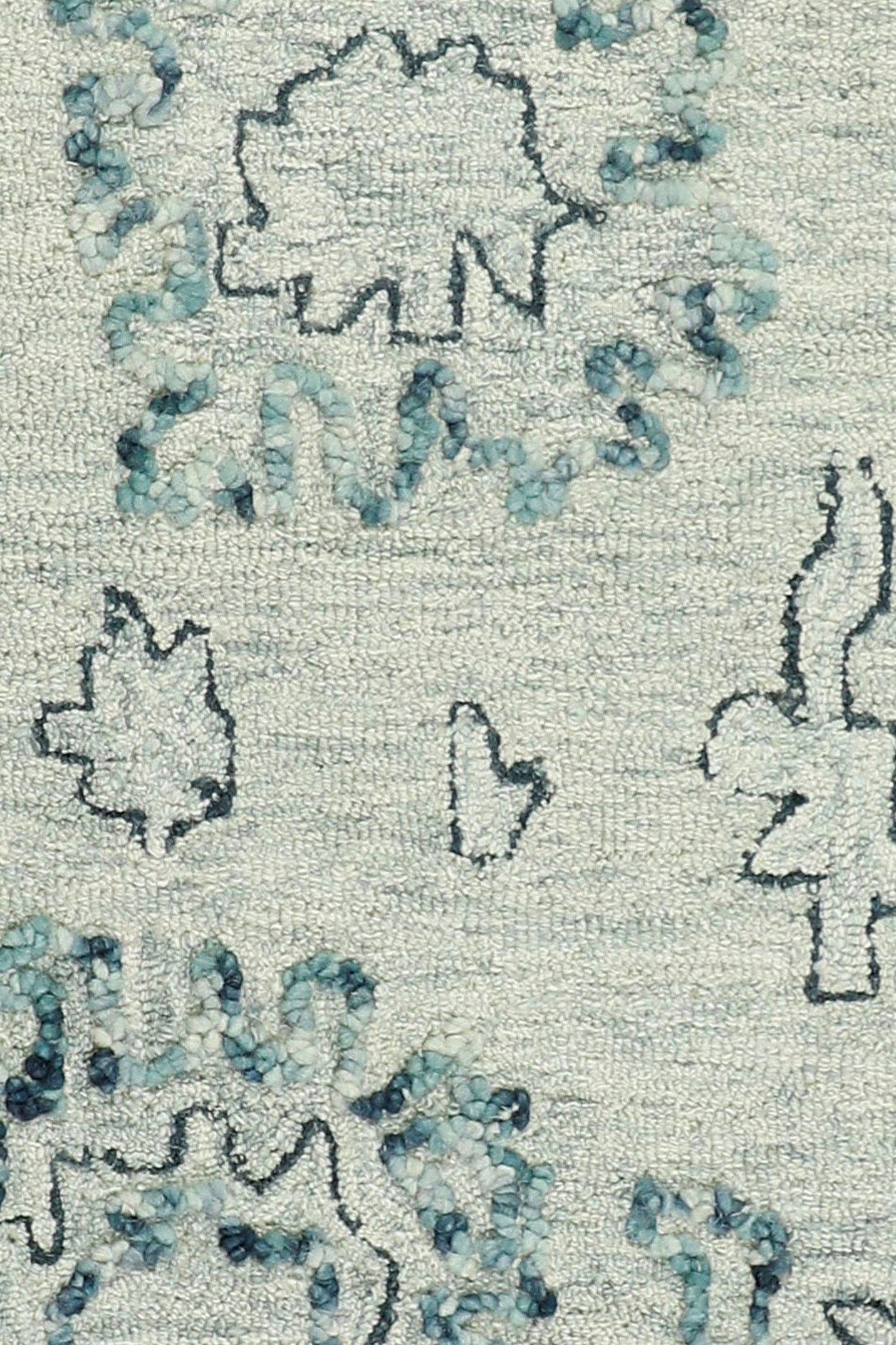 Frosted Bloom Vintage Rug
