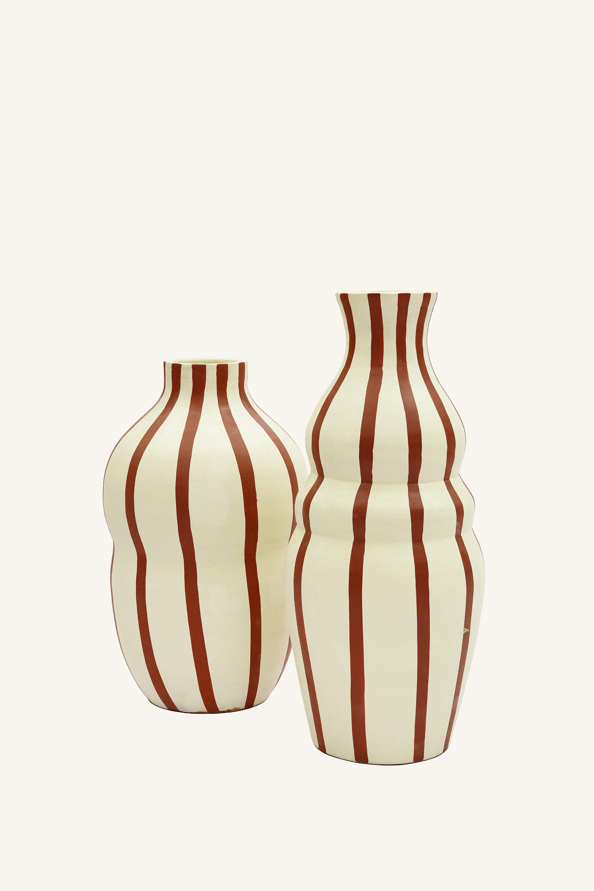 Terrastripe Curve Vase Set - Large