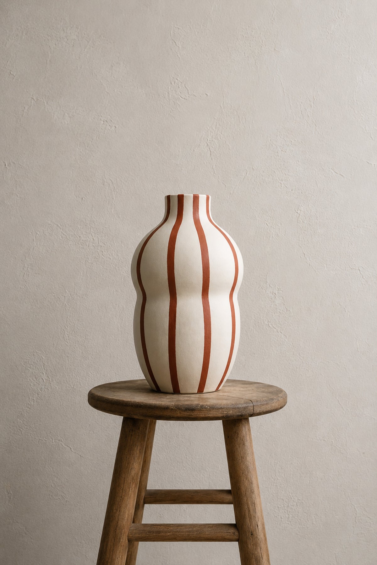 Terrastripe Curve Vase - Medium
