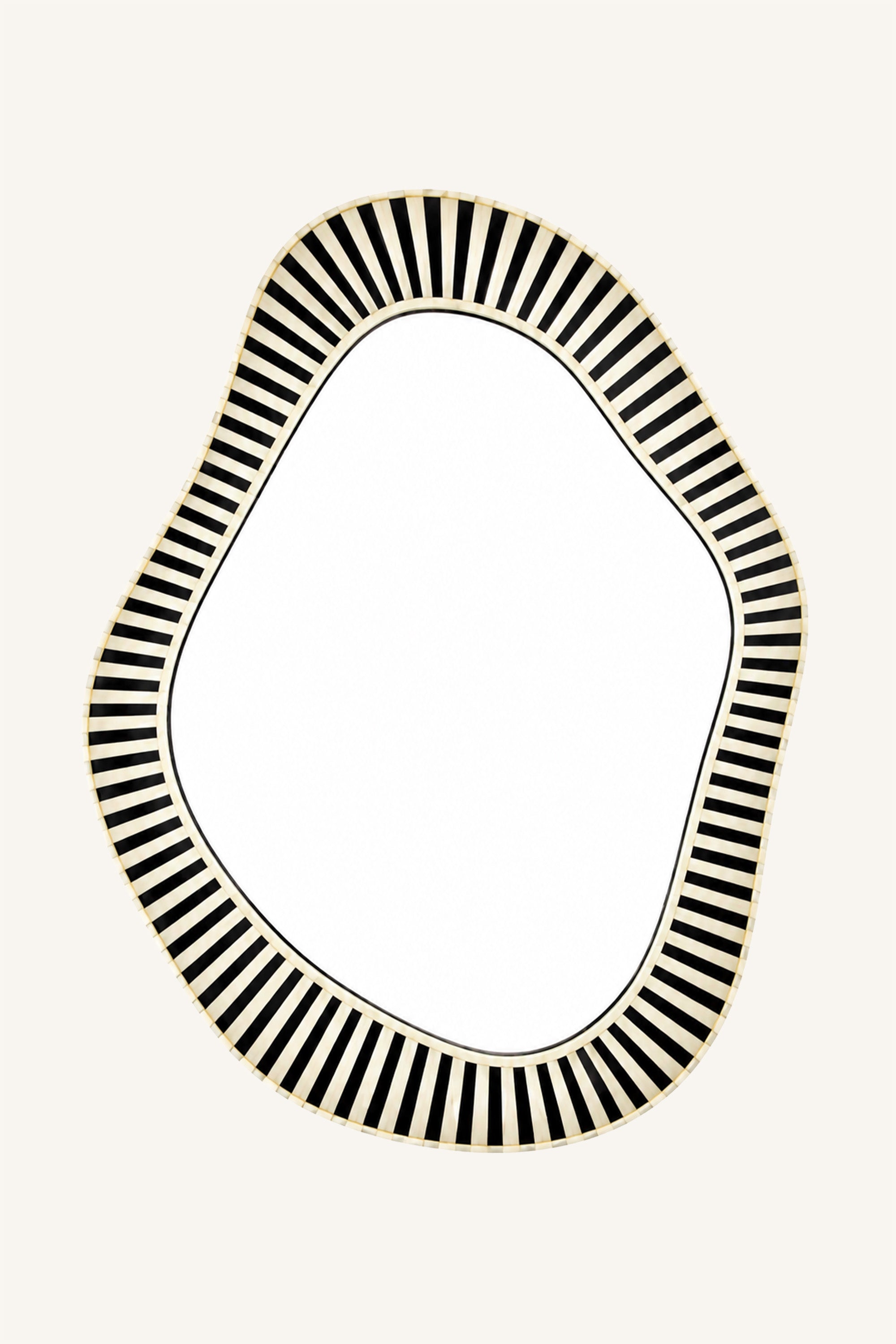 Striata Wave Mirror