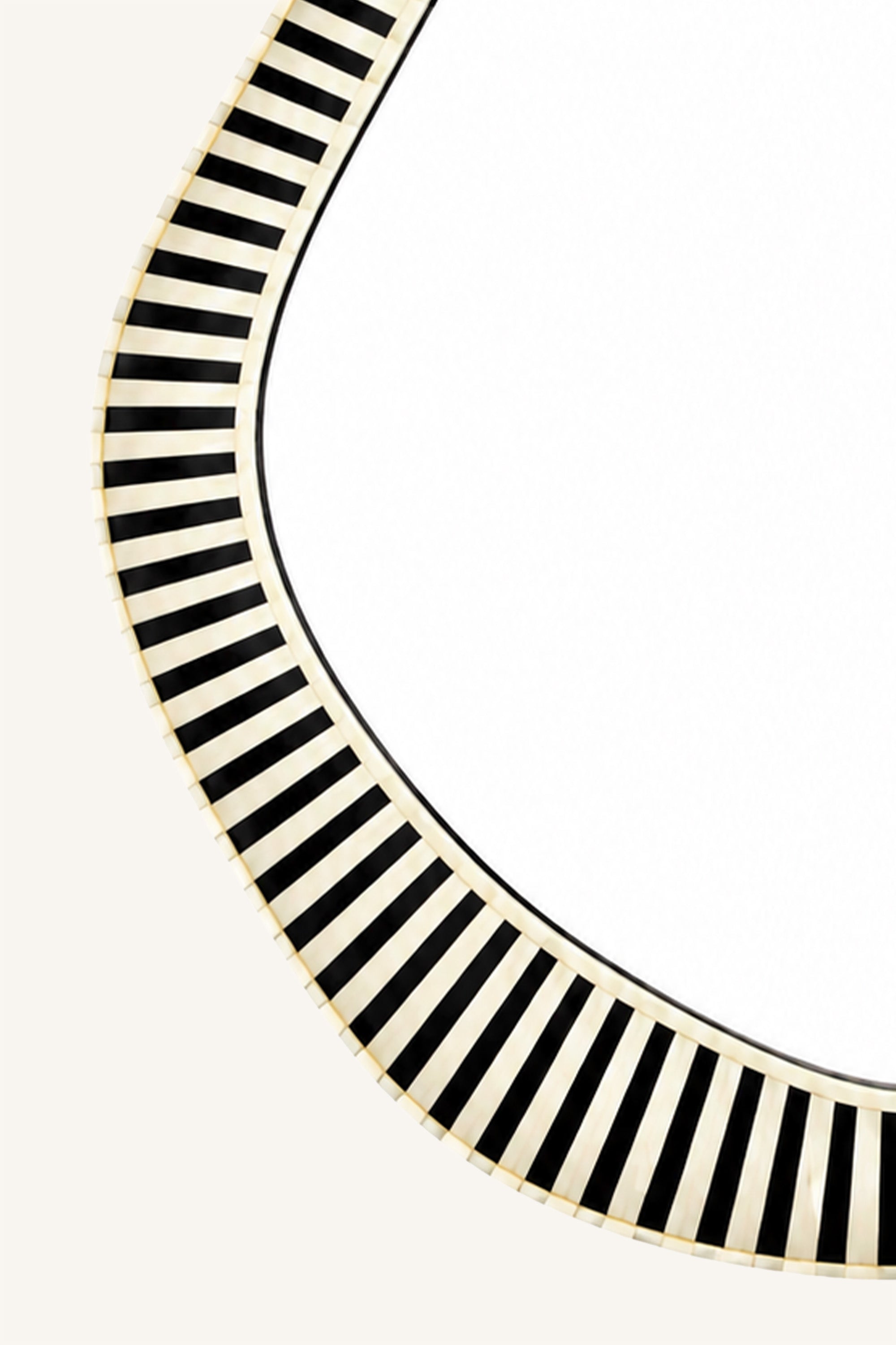 Striata Wave Mirror