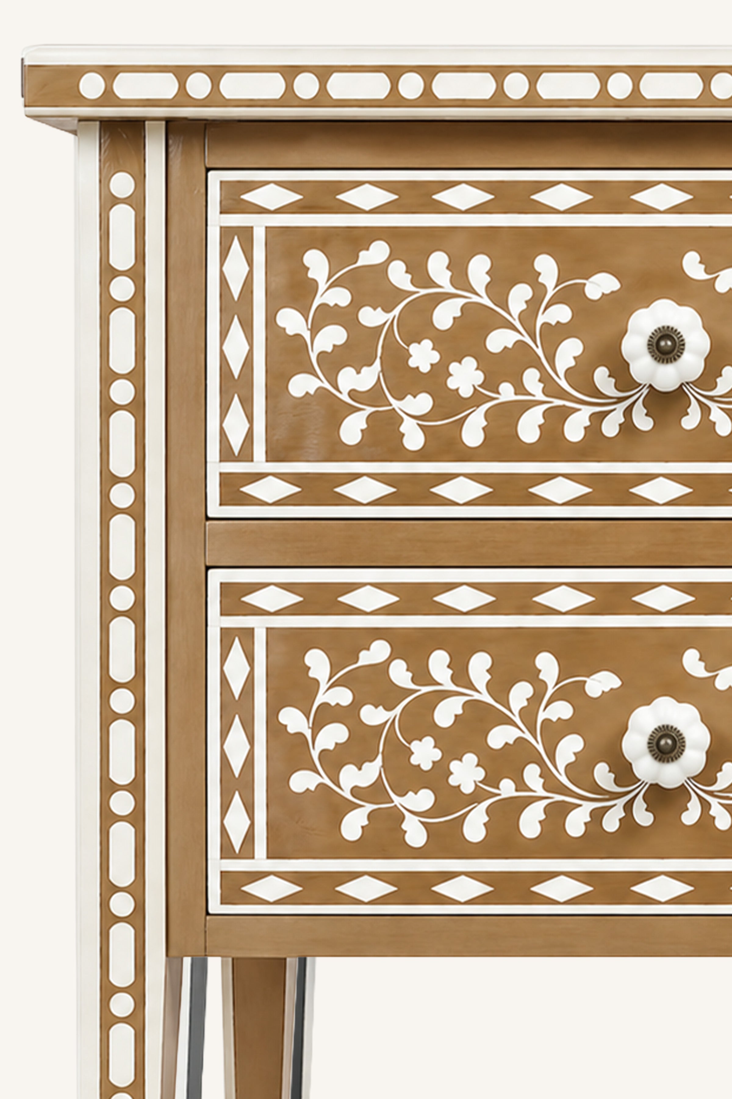 Meadow Inlay Bedside Table