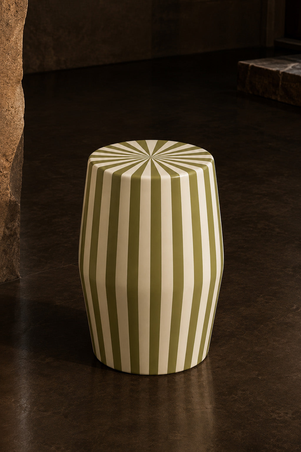 Sunray Stripe Stool