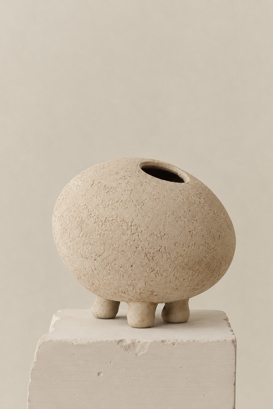 Stone Pod Vase