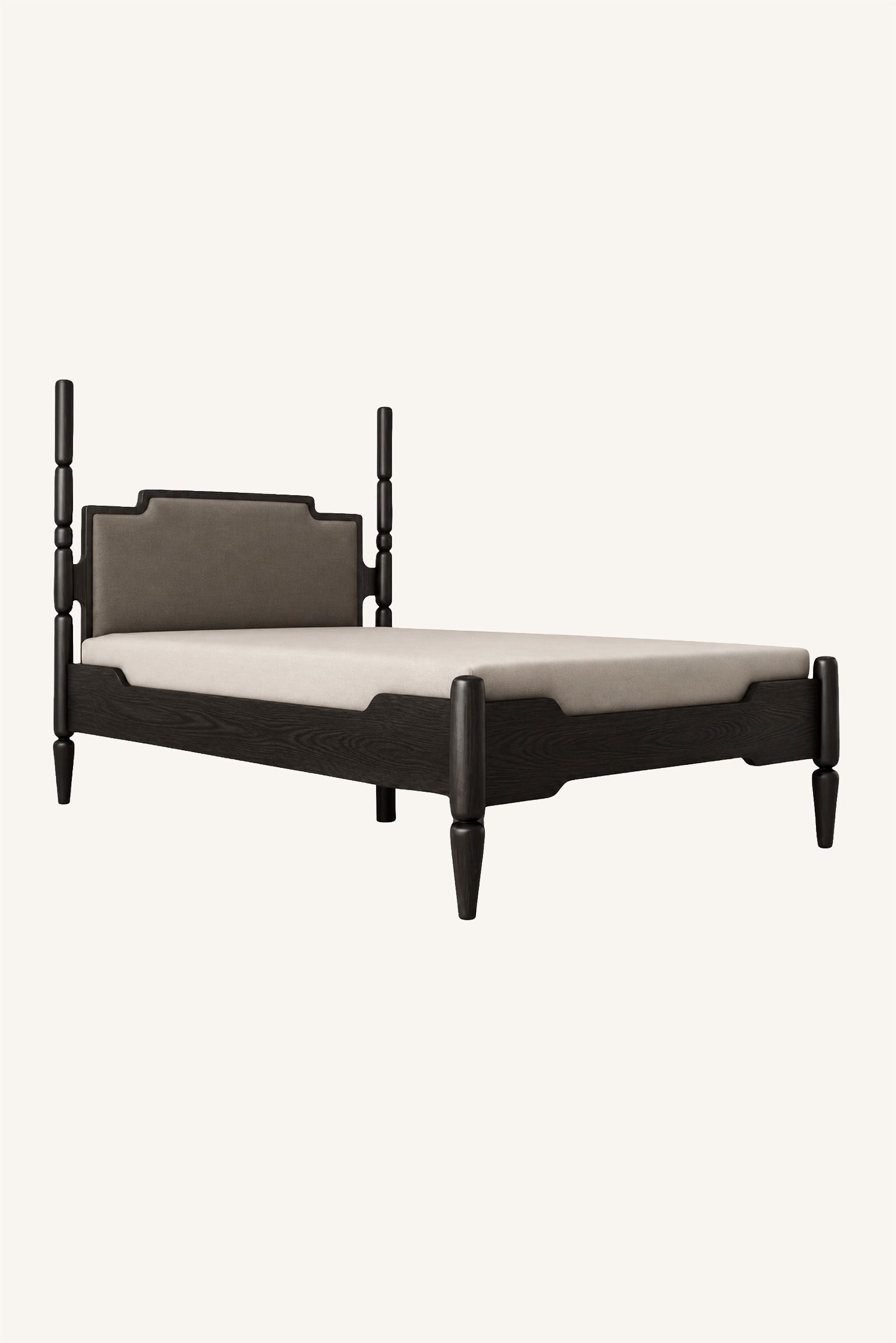 Noir Spindle Bed