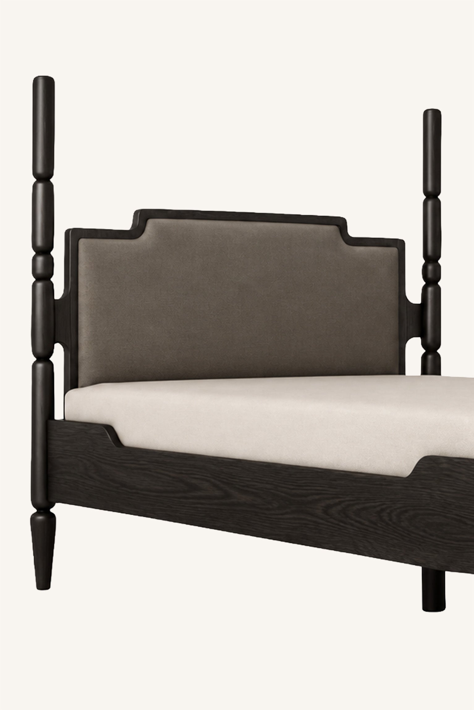 Noir Spindle Bed