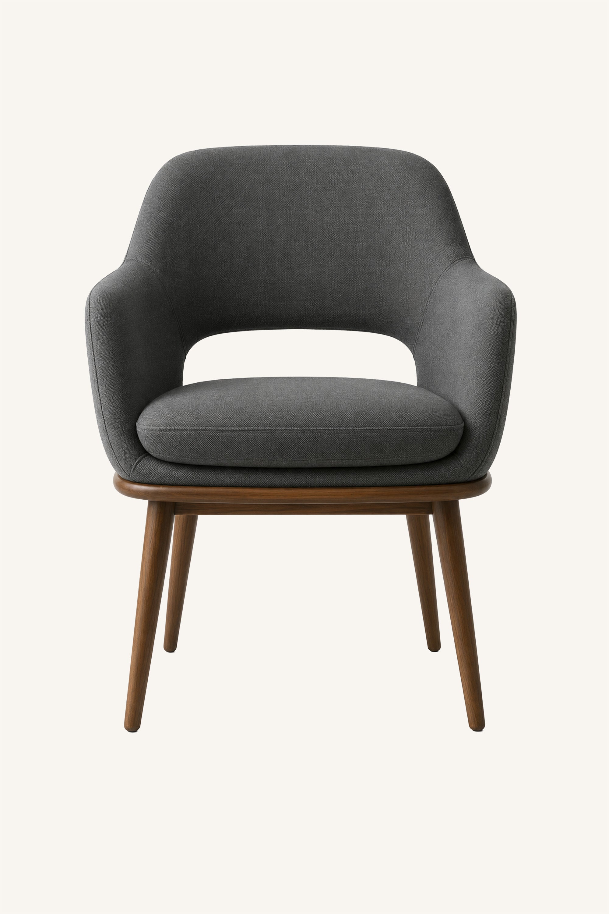 Noir Curve Dining Chair