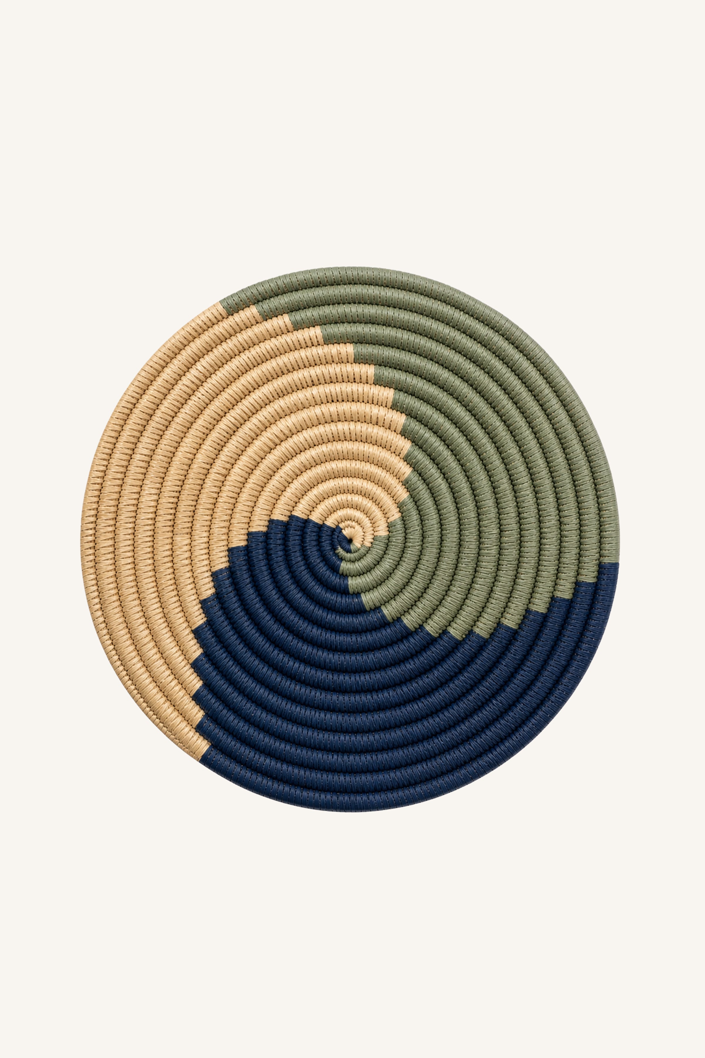 Tide Spiral Wall Basket