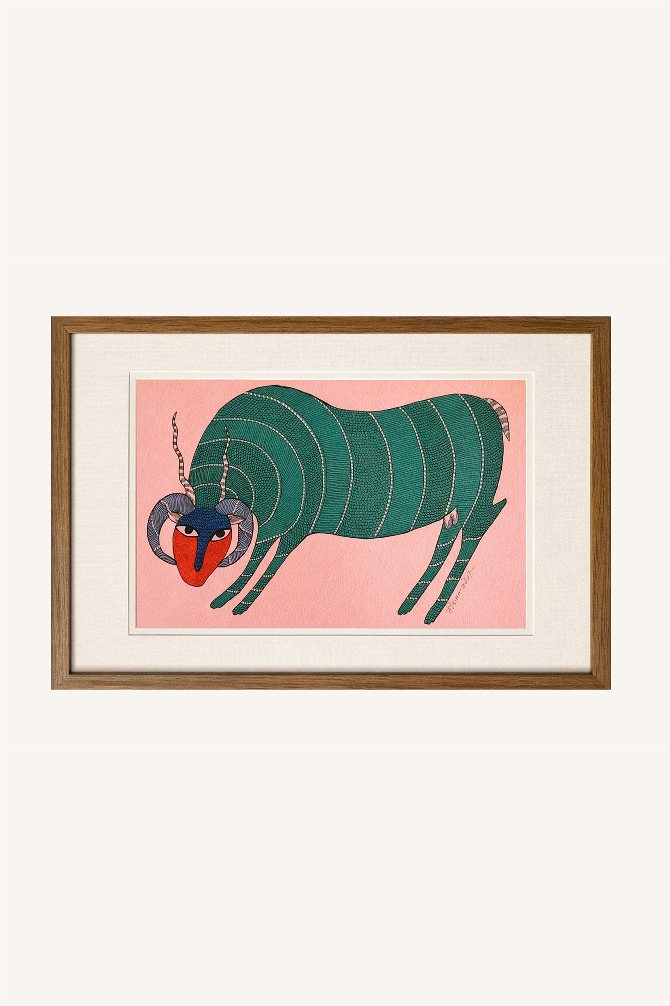 Blush Dominion Gond Art