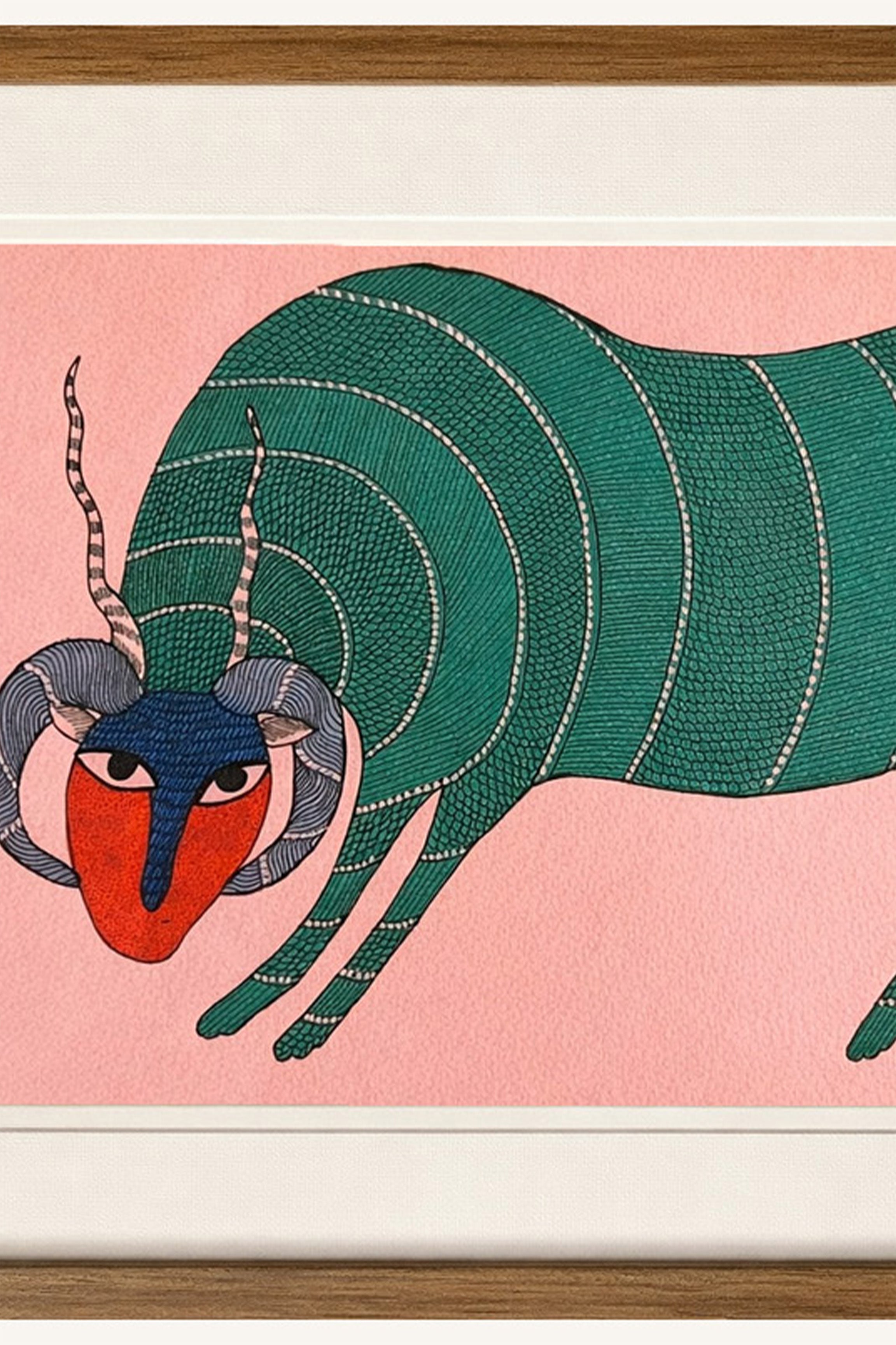 Blush Dominion Gond Art