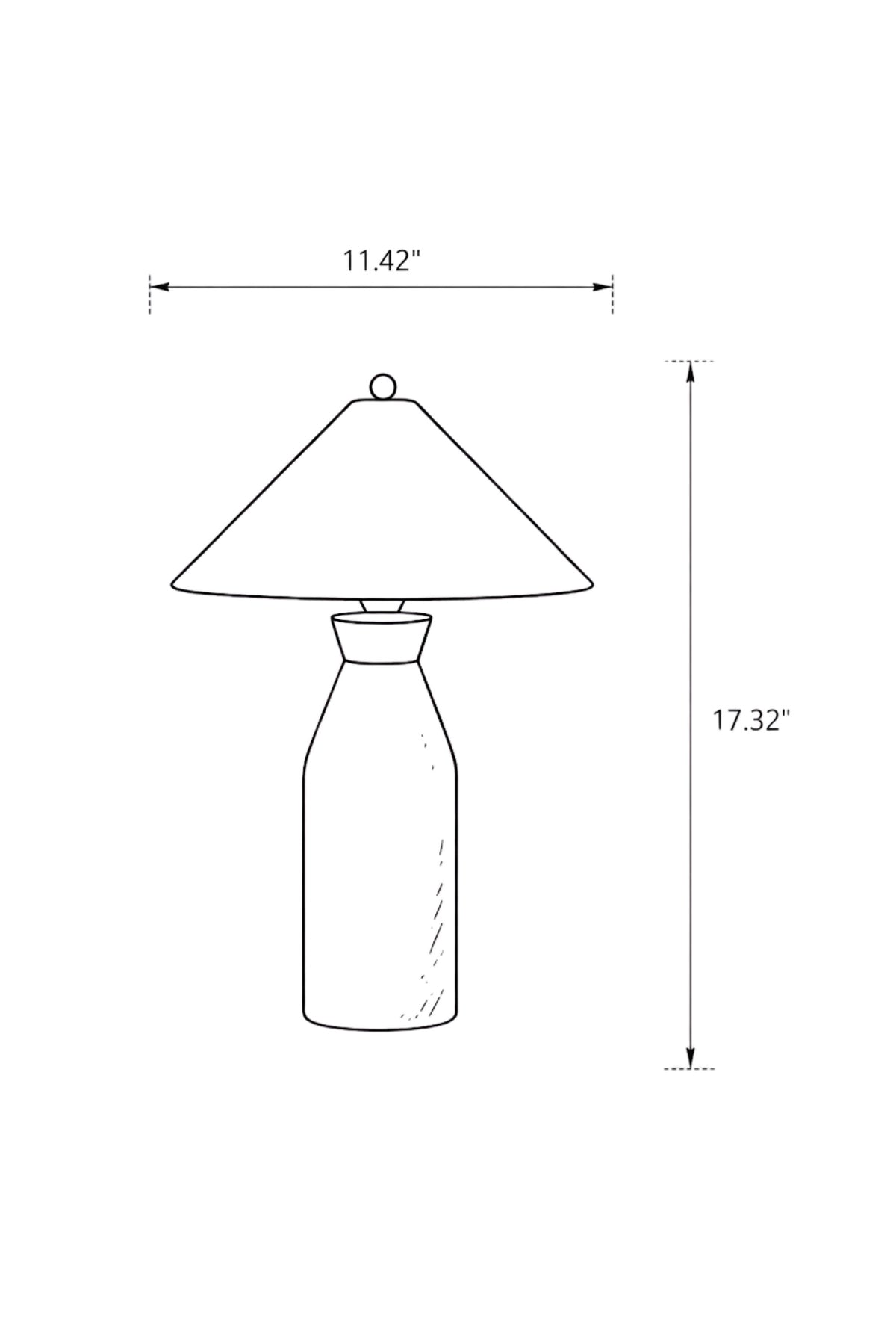 Ardor Peak Table Lamp