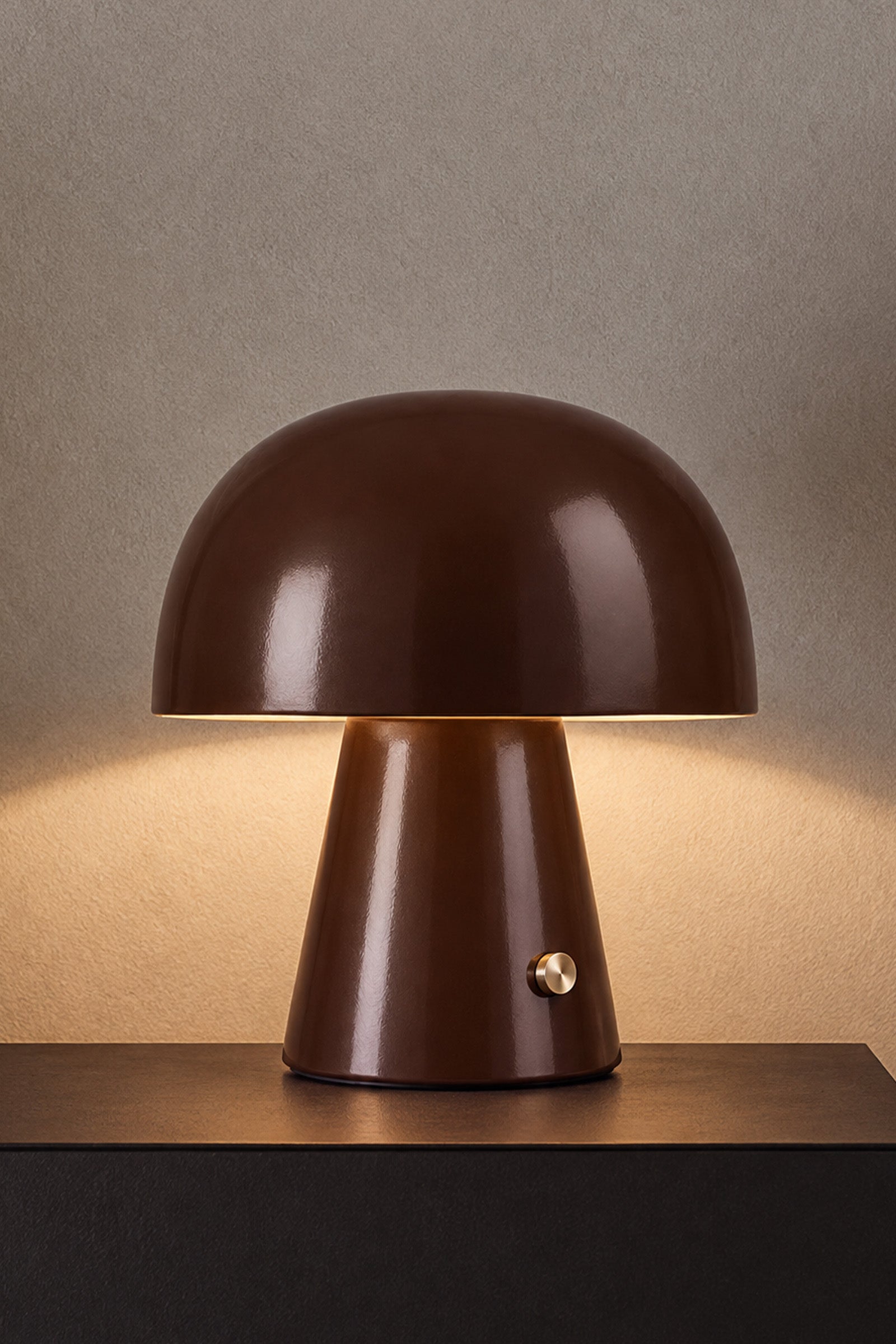 Nerai Studio Rechargeable Lamp - Brown