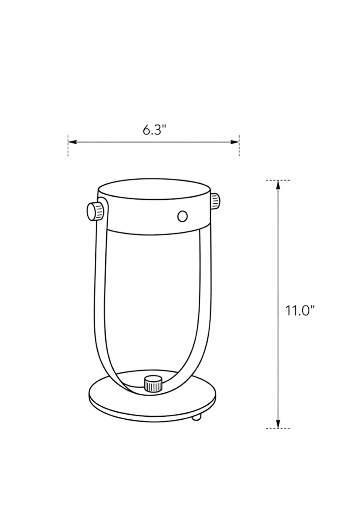 Orvek Loop Rechargeable Lamp