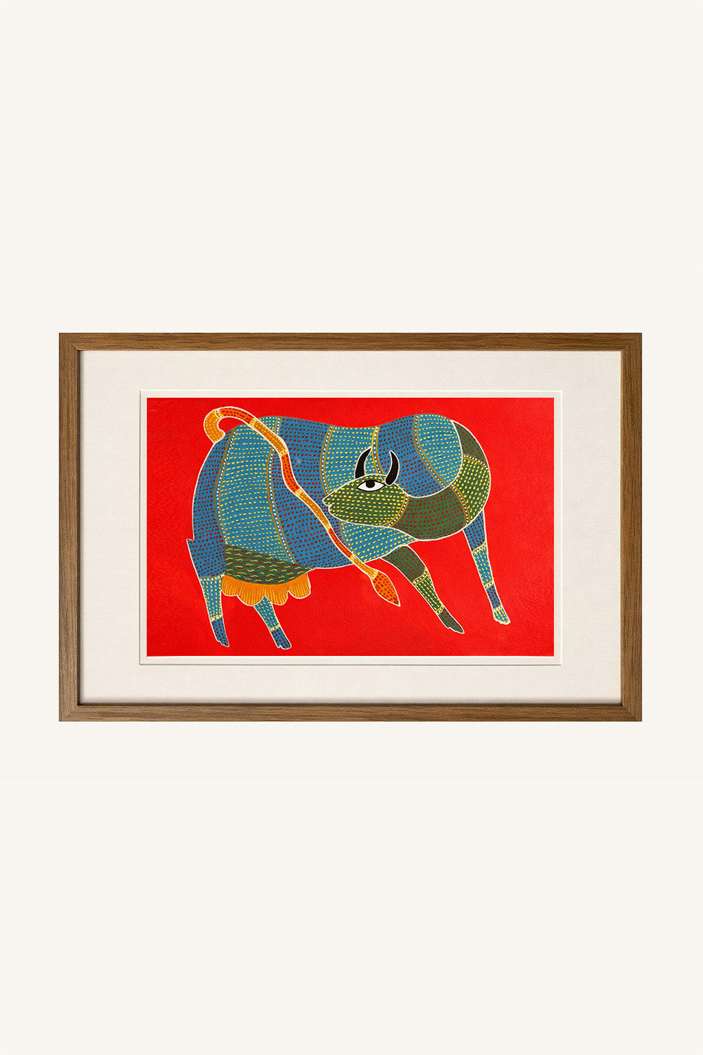 Gilded Graze Gond Art