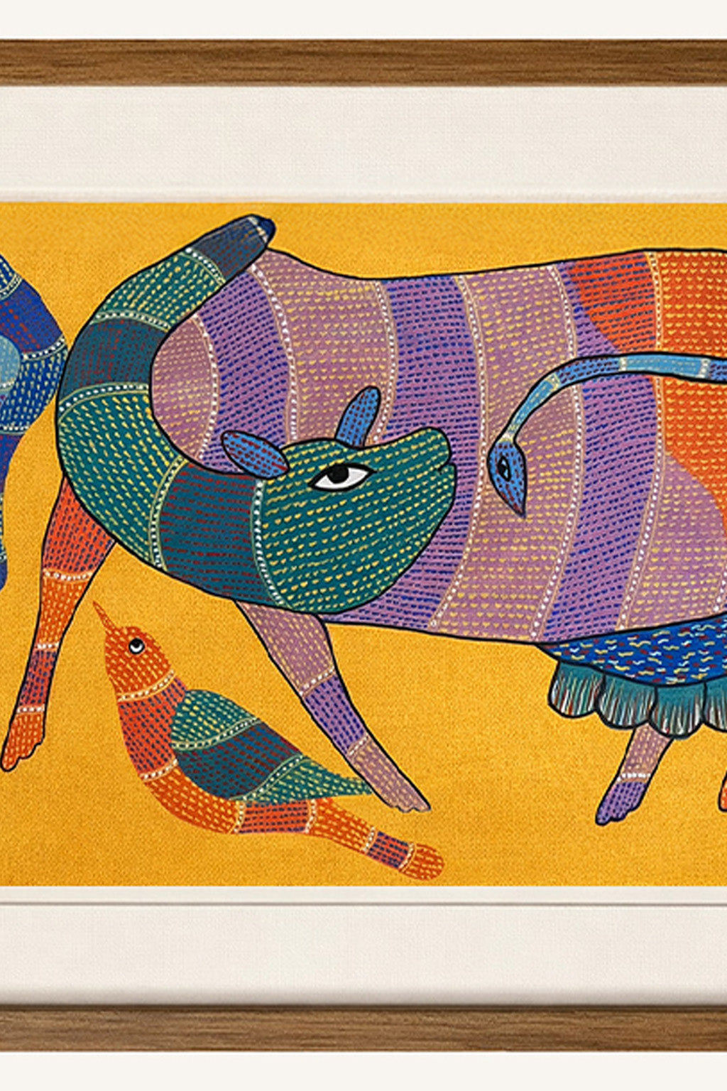Harvest Companion Gond Art