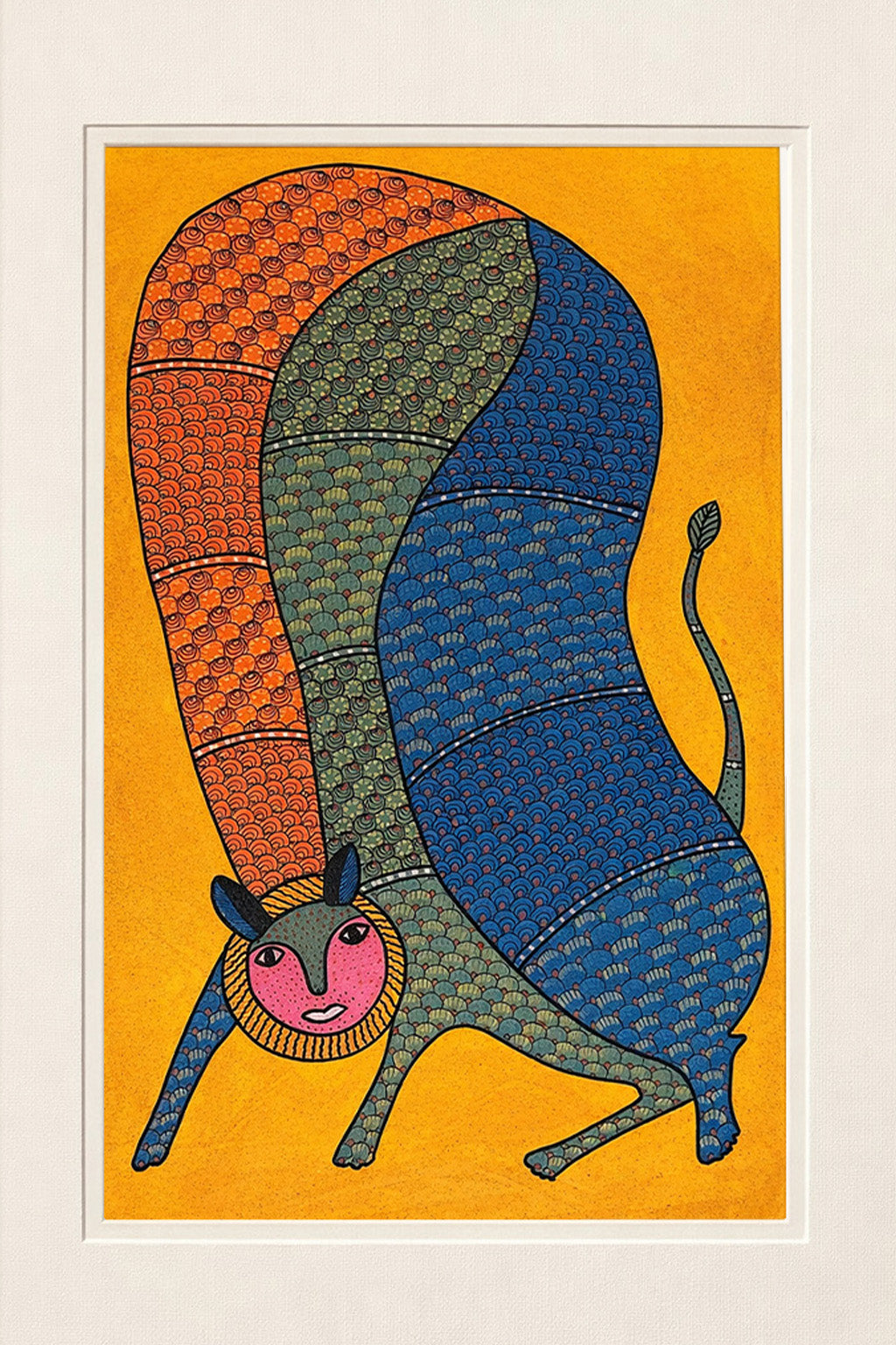The Turning Myth Gond Art