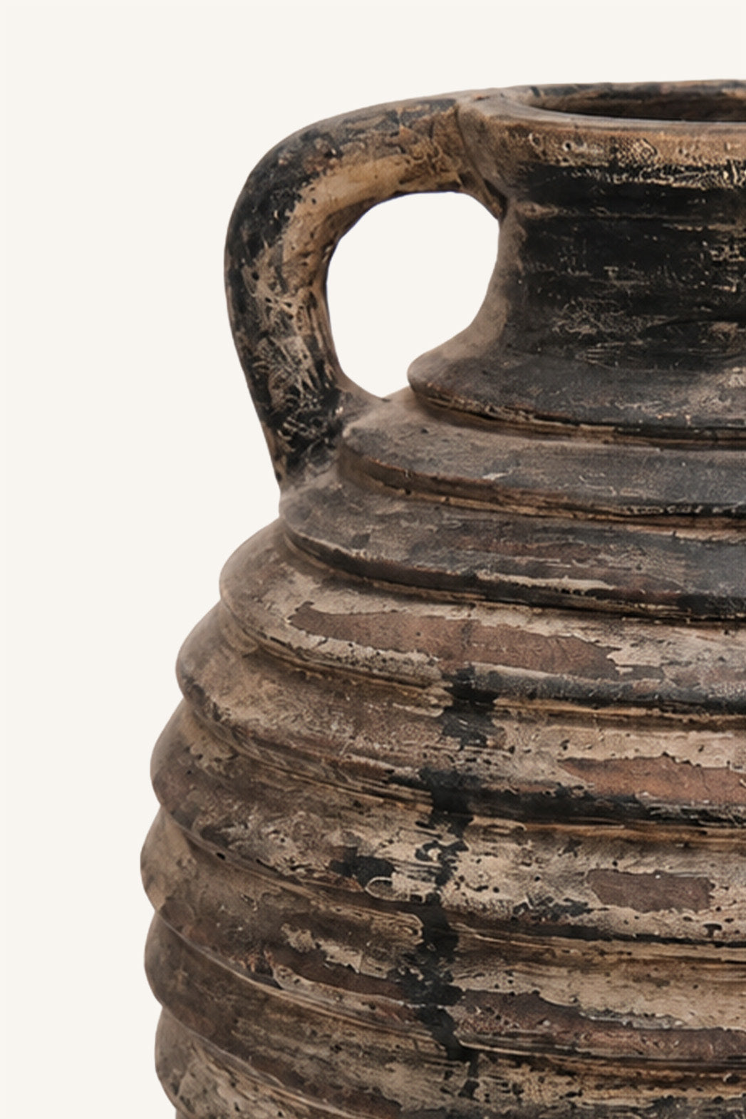 Ribbed Hearth Vase