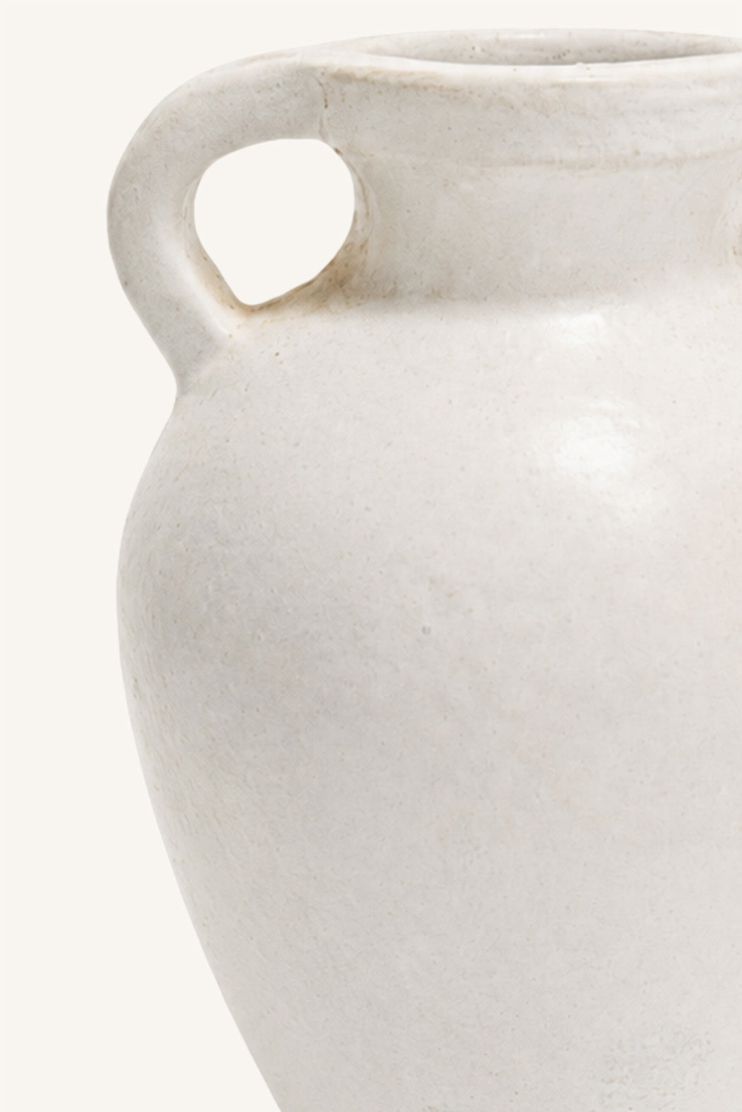 Chalk Loop Vase