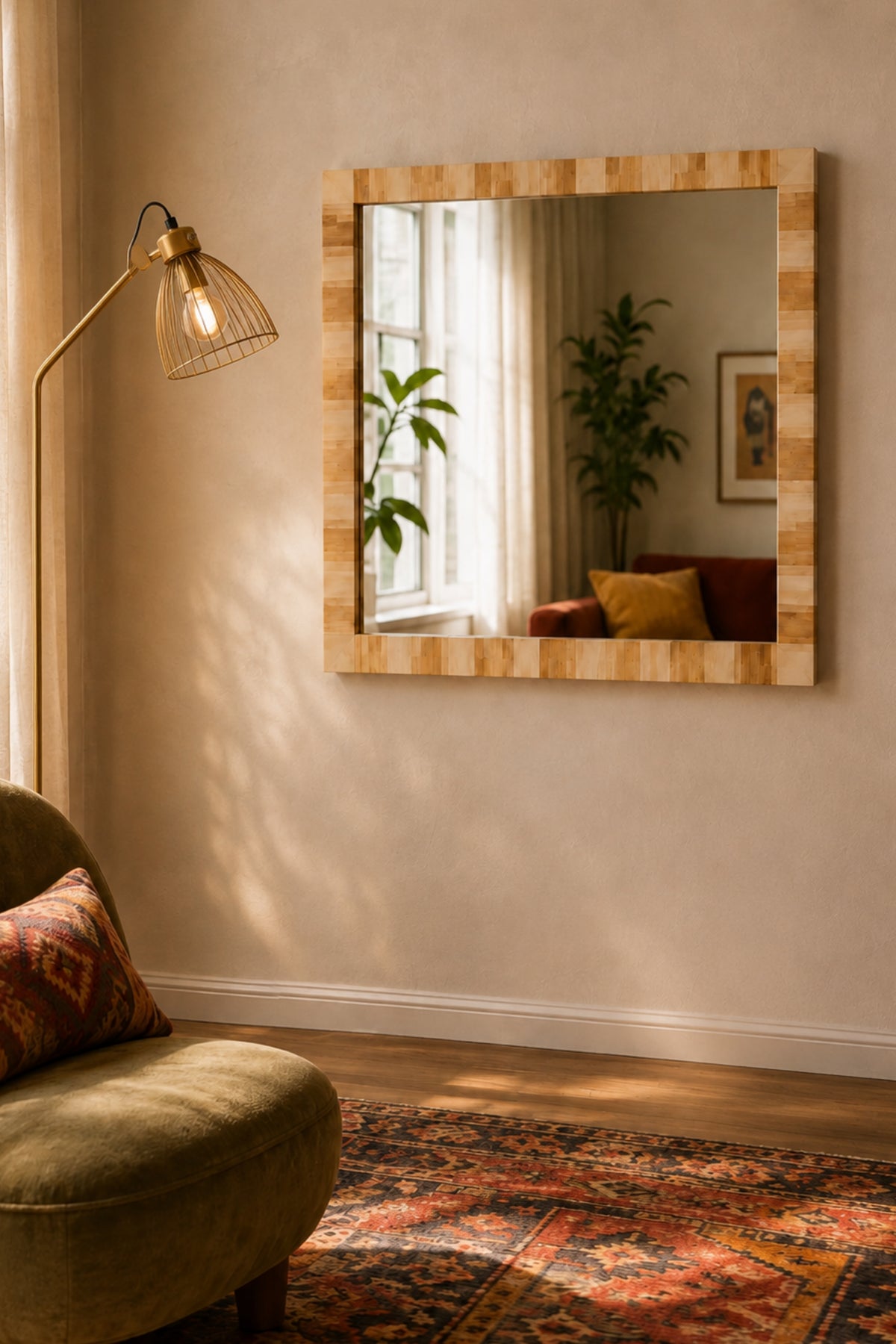 Sandler Grid Wall Mirror