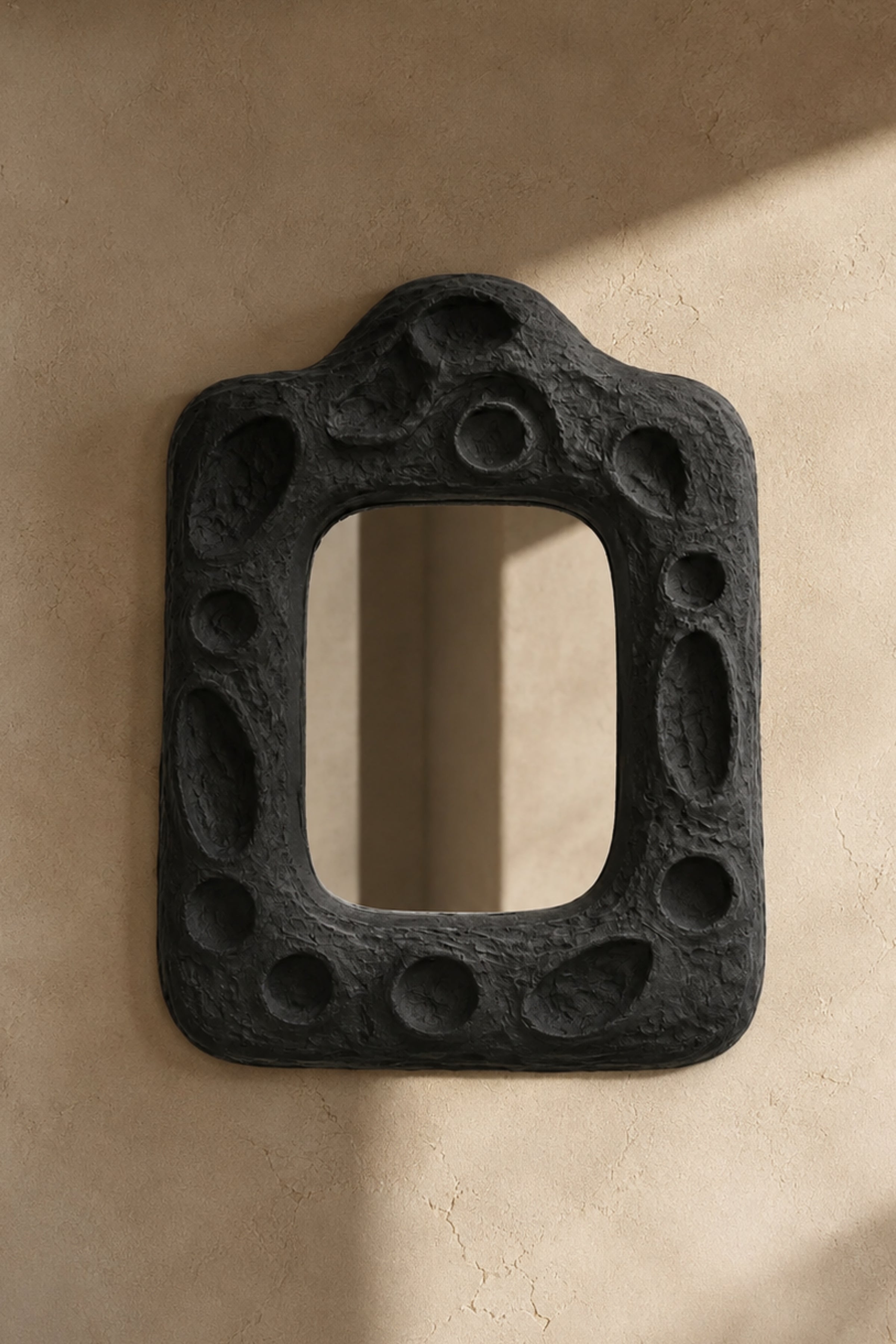 Charcoal Arch Mirror