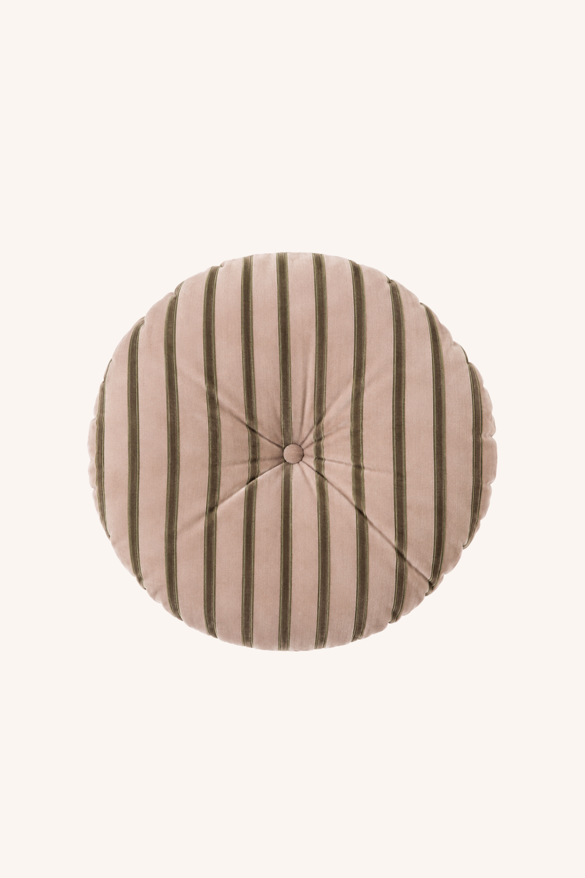Rosewood Velvet Round Pillow