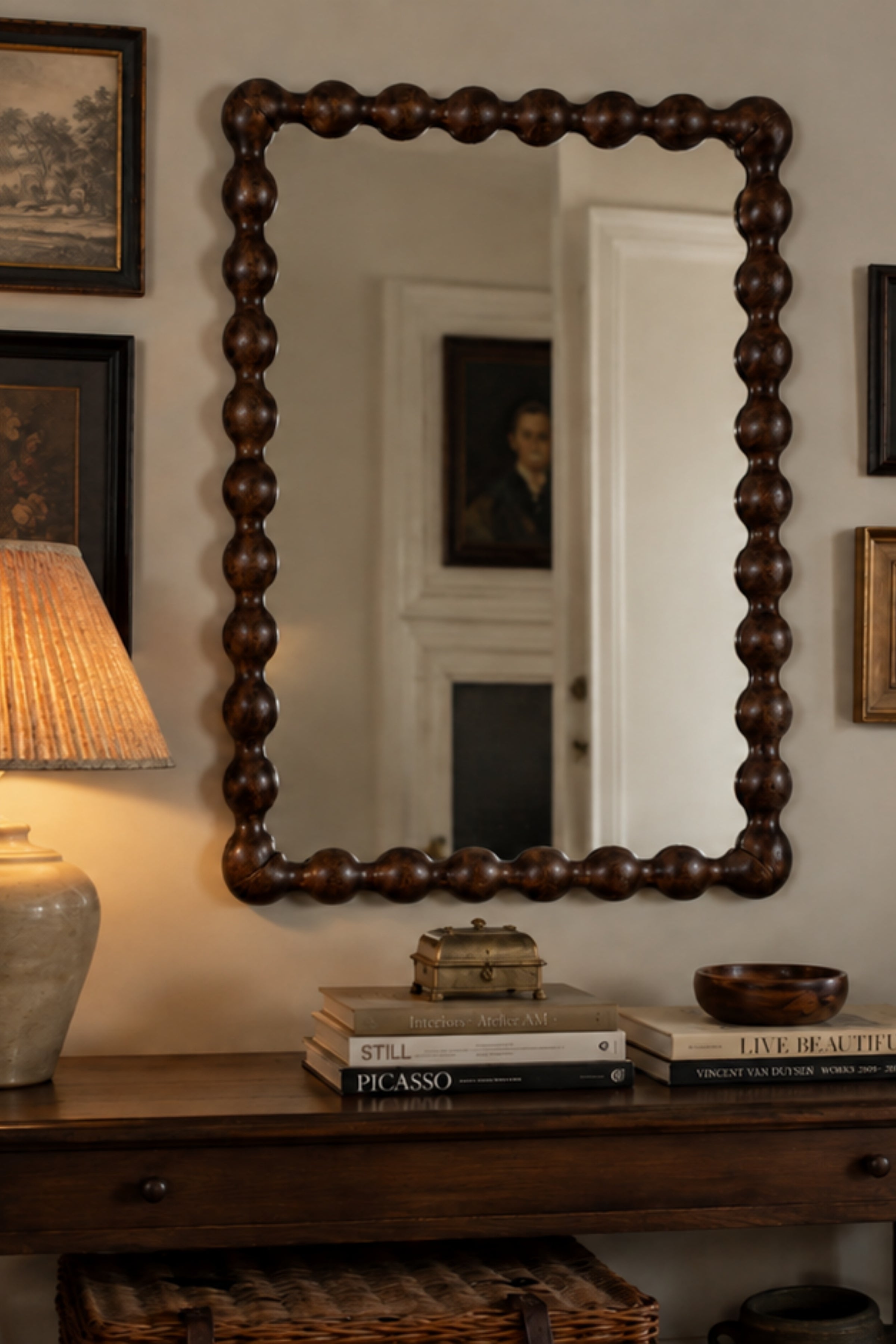 Totem Wood Mirror