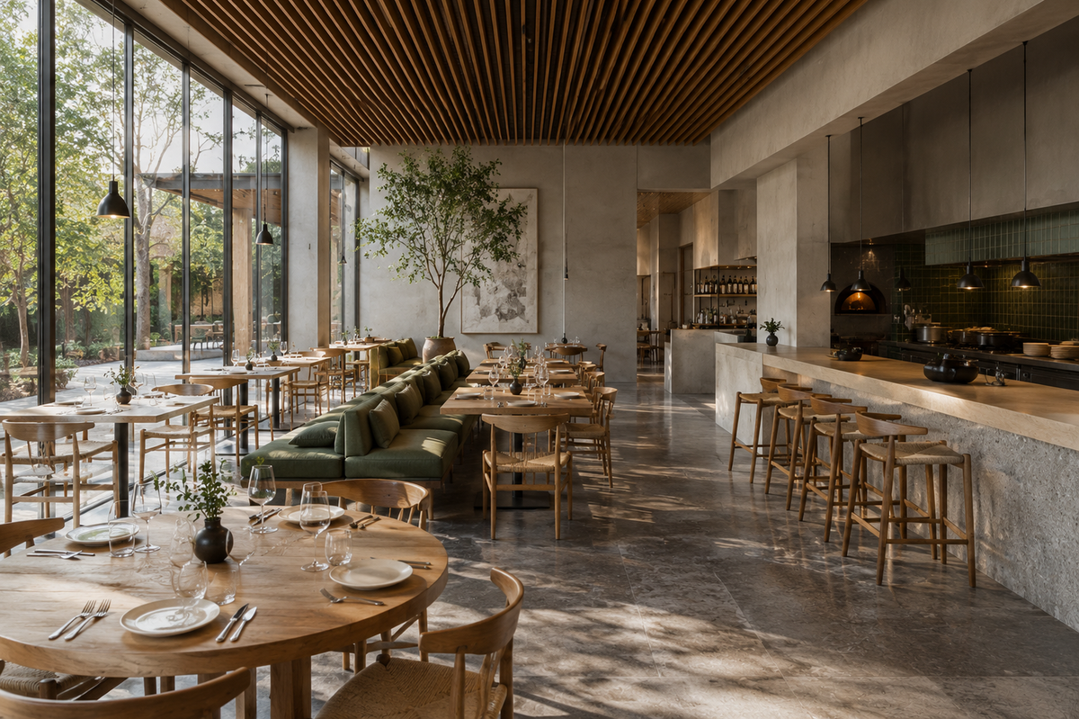 restaurants & commercial spaces