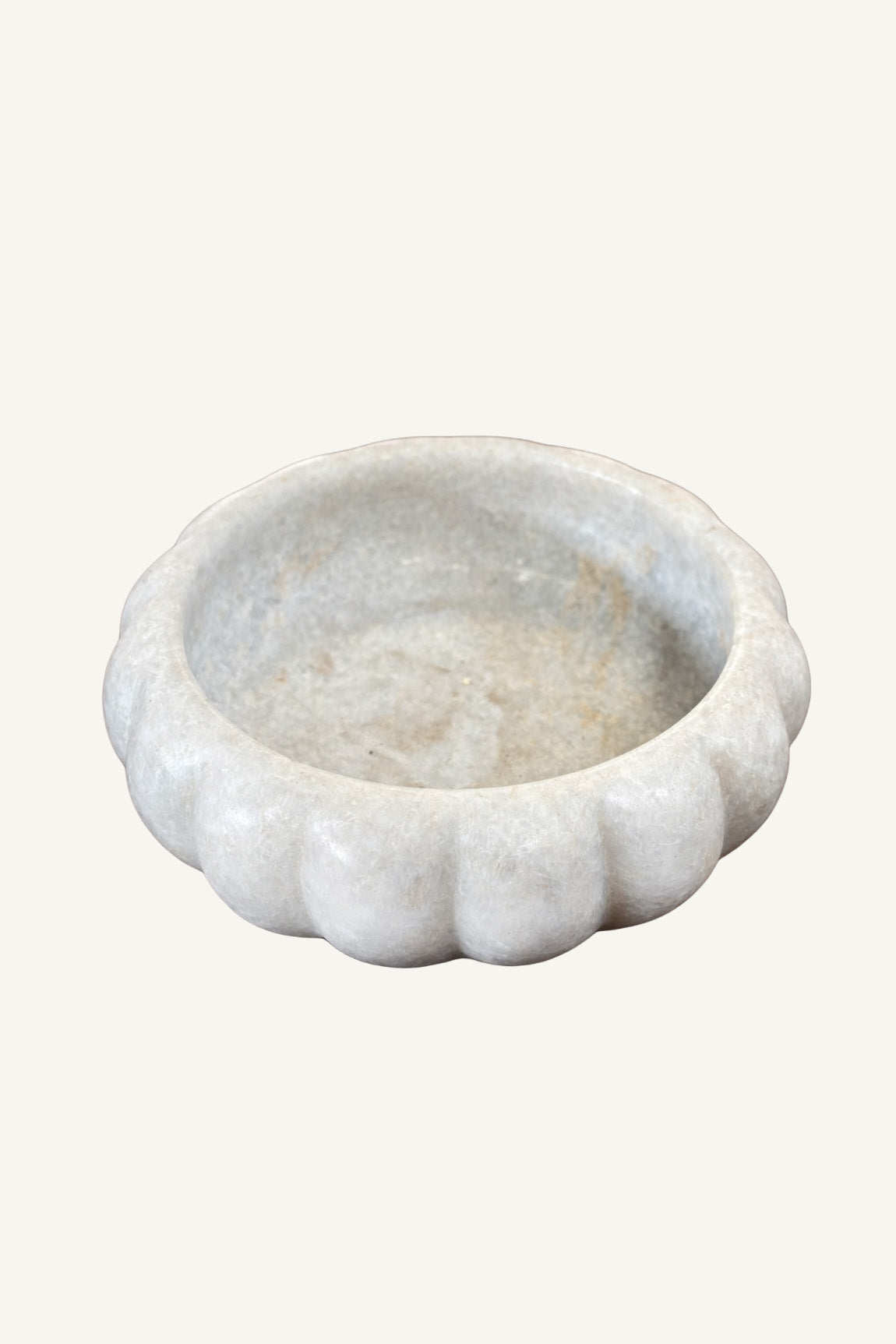 Ivory Ripple Bowl