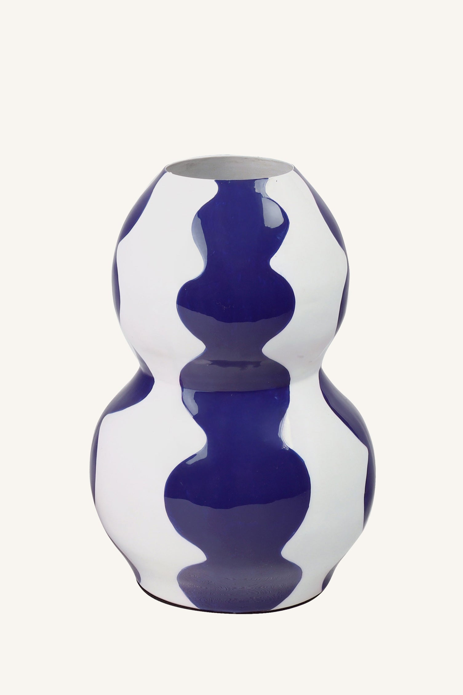 Tidal Echo Sculpted Vase