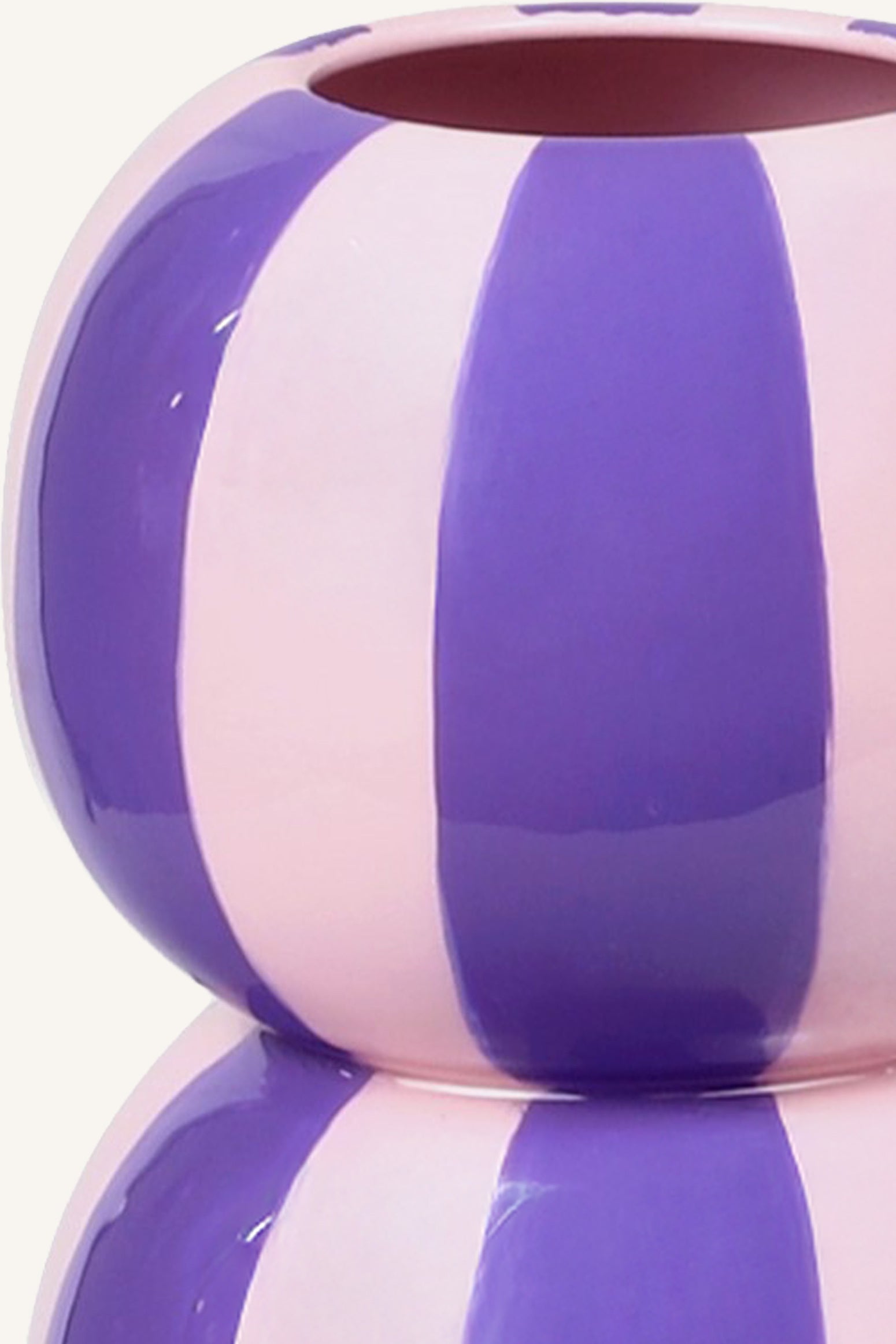 Velvet Orbit Tower Vase