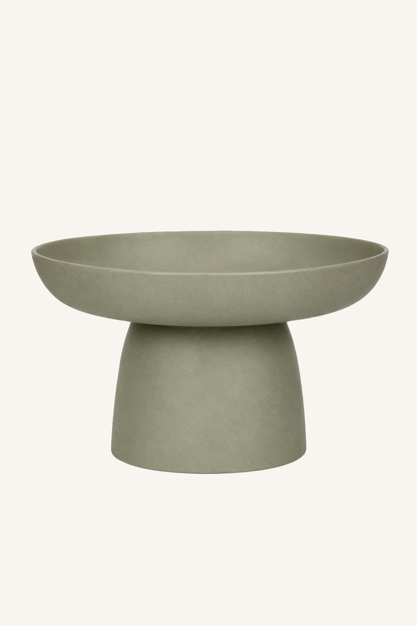 Oxen Crest Pedestal Bowl