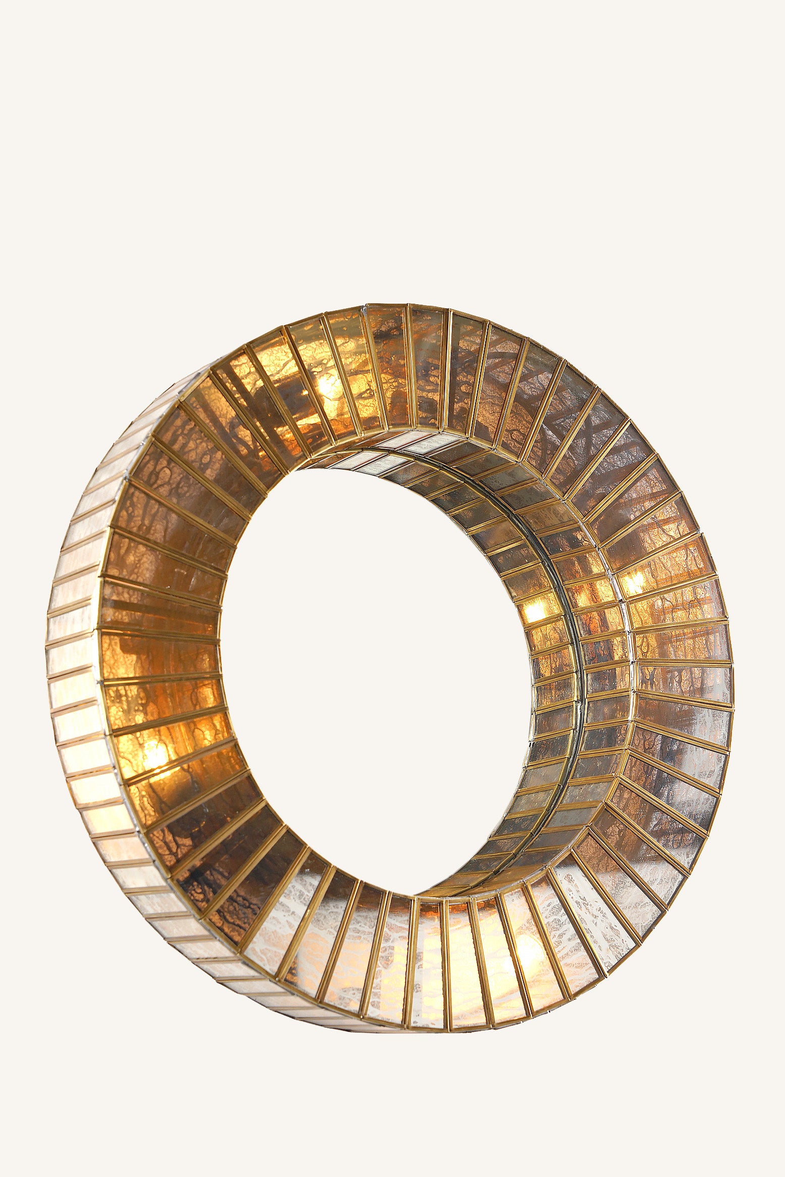 Luminelle Mirrored Ring Sconce