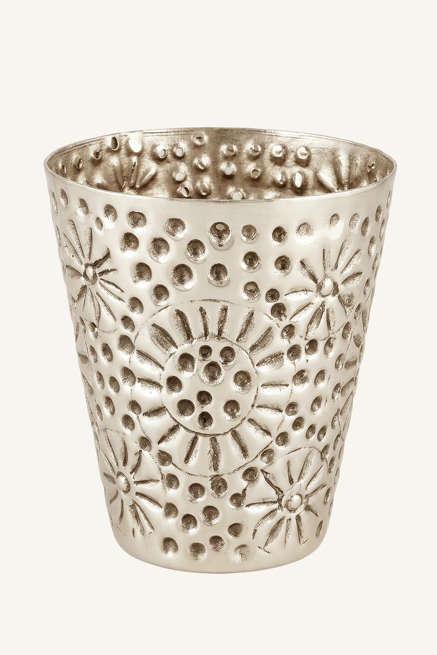 Fleurion Etched Tealight Globe