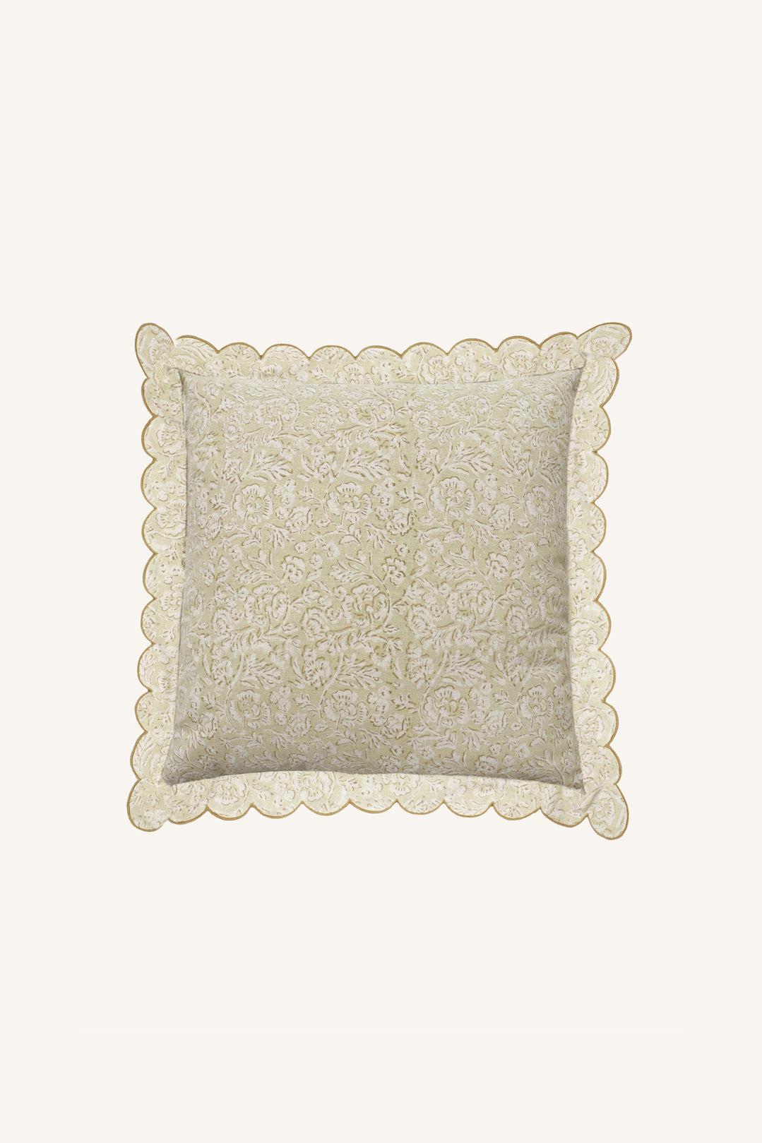 Sunpetal Scallop Pillow