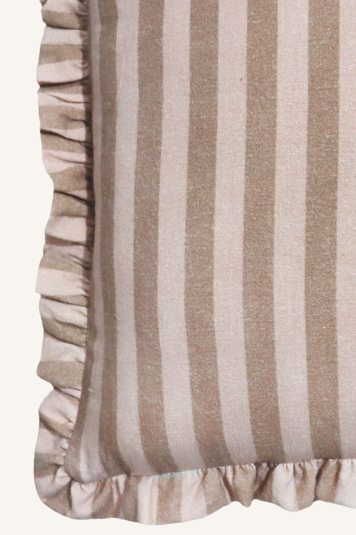 Rosewhisper Ruffle Pillow