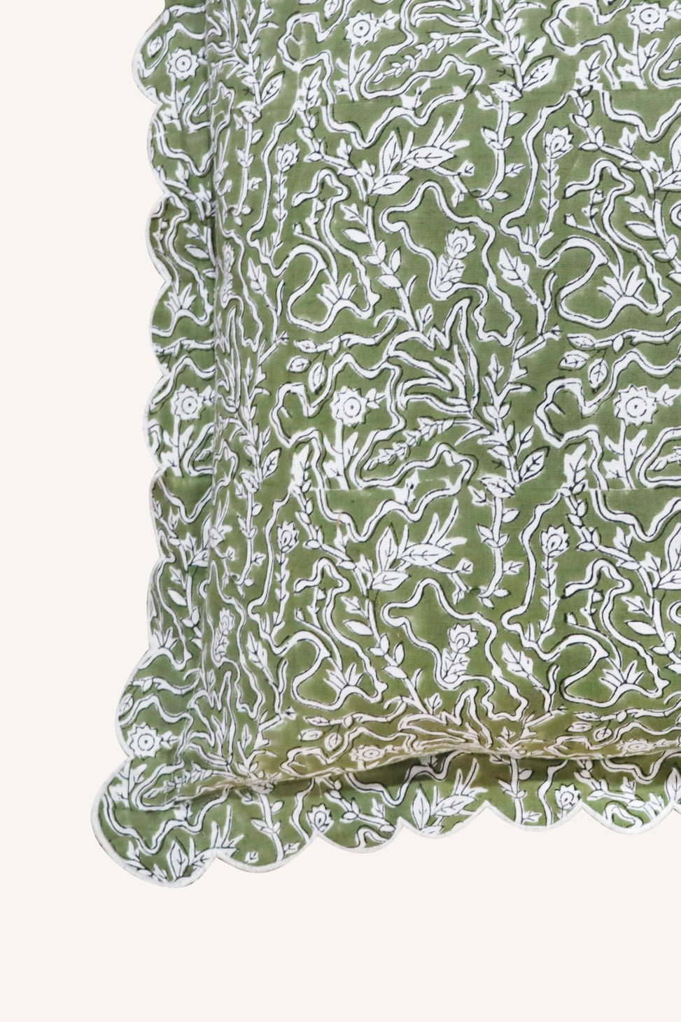 Fernlace Ruffle Pillow