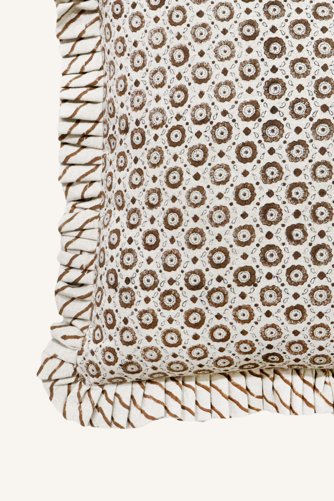 Wildgrain Bud Ruffle Pillow